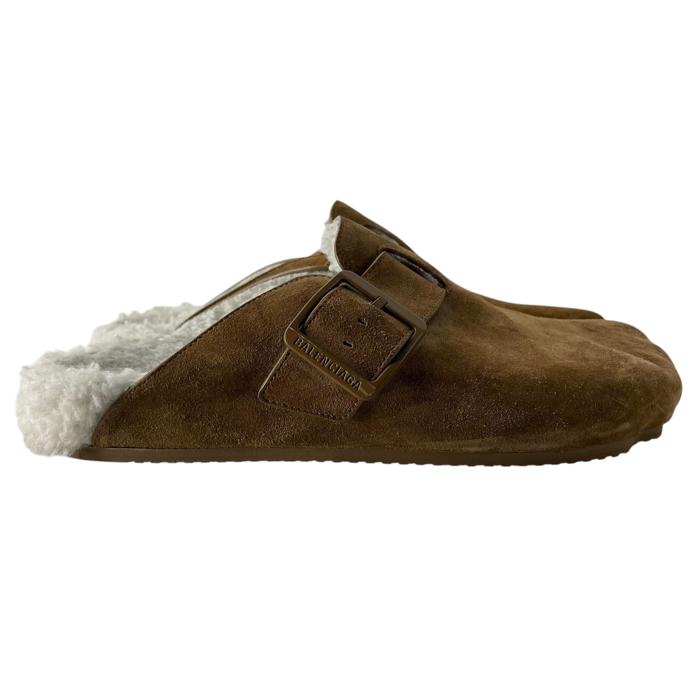 BALENCIAGA/Loafers/EU 42/Suede/CML/TOE MULE view 2