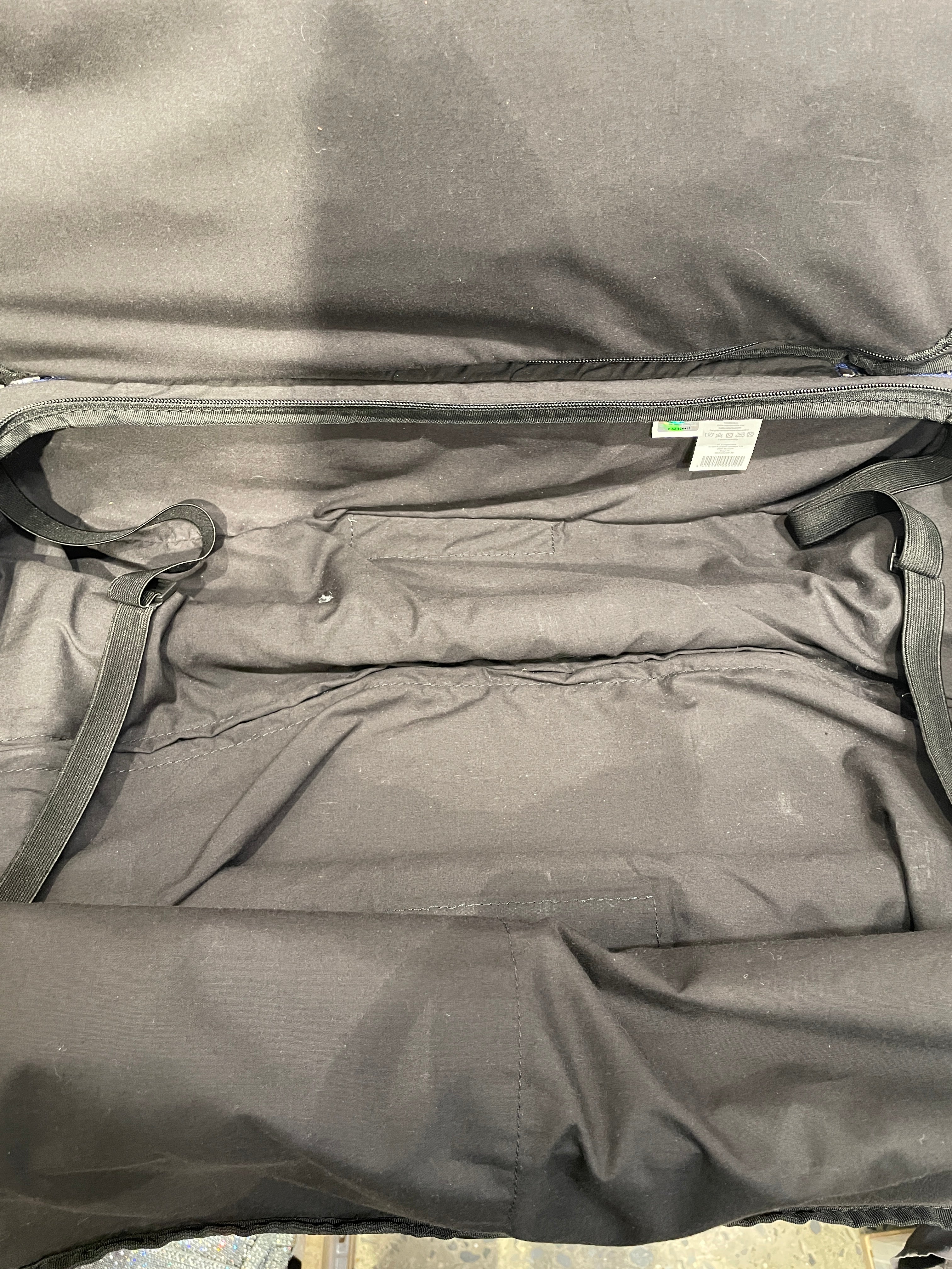 EASTPAK/KRISVANASSCHE/Luggage/Border/Cotton/NVY/CARRY ON W/ SIDE HANDLE view 5