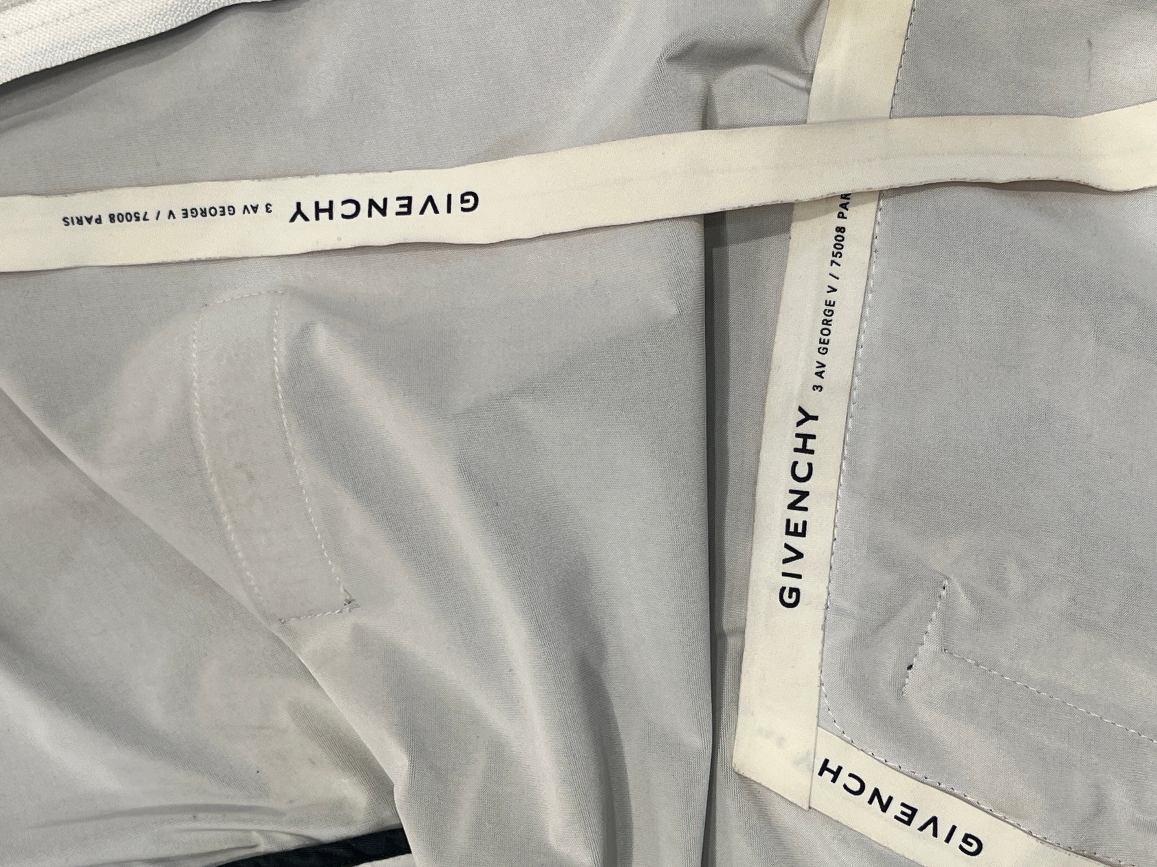 GIVENCHY/Jacket/52/Polyester/BLU/IRRIDESCENT ZIP UP JACKET view 7