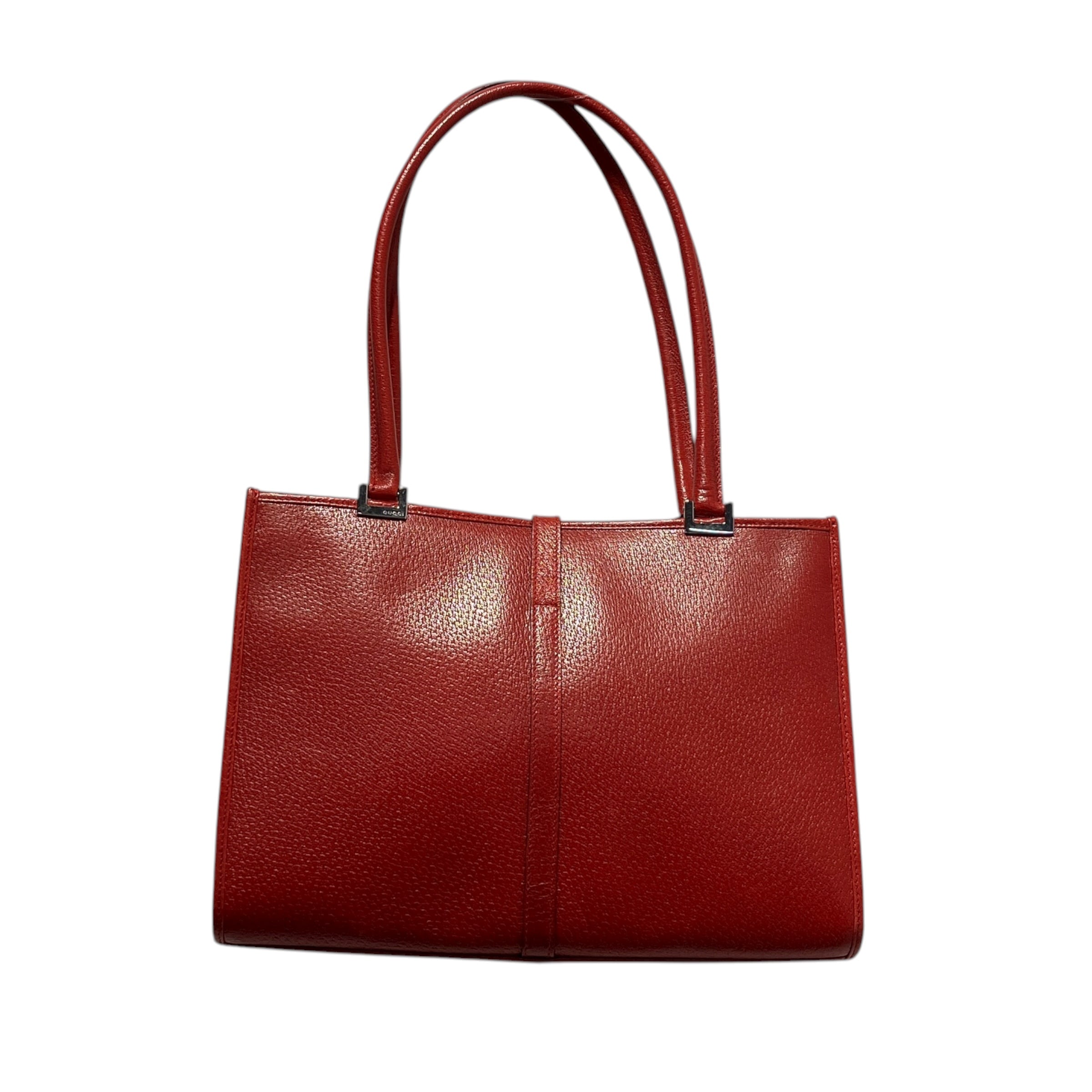 GUCCI/Tote Bag/OS/Leather/RED/GUCCI JACKIE TOTE view 2