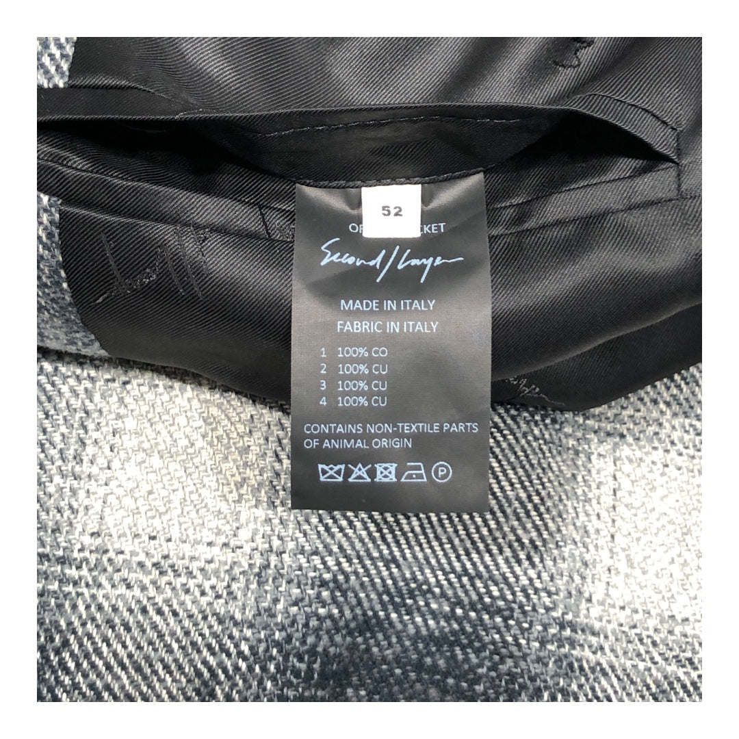 Second/Layer/Jacket/52/Cotton/GRY/Plaid/Tartan Oracle Jacket view 4