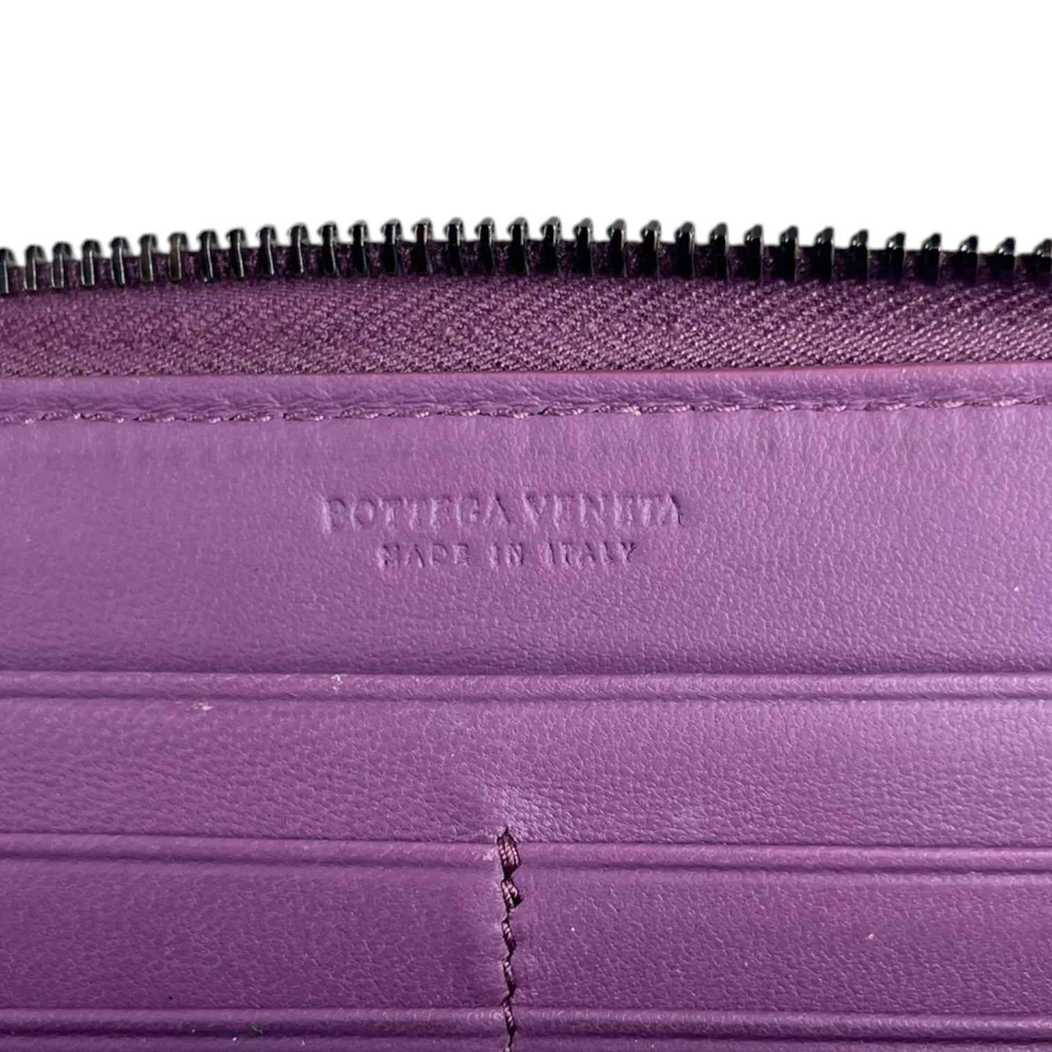 BOTTEGA VENETA/Long Wallet/Leather/PPL/L's/PYTHON INTRECCIATO WALLET view 5