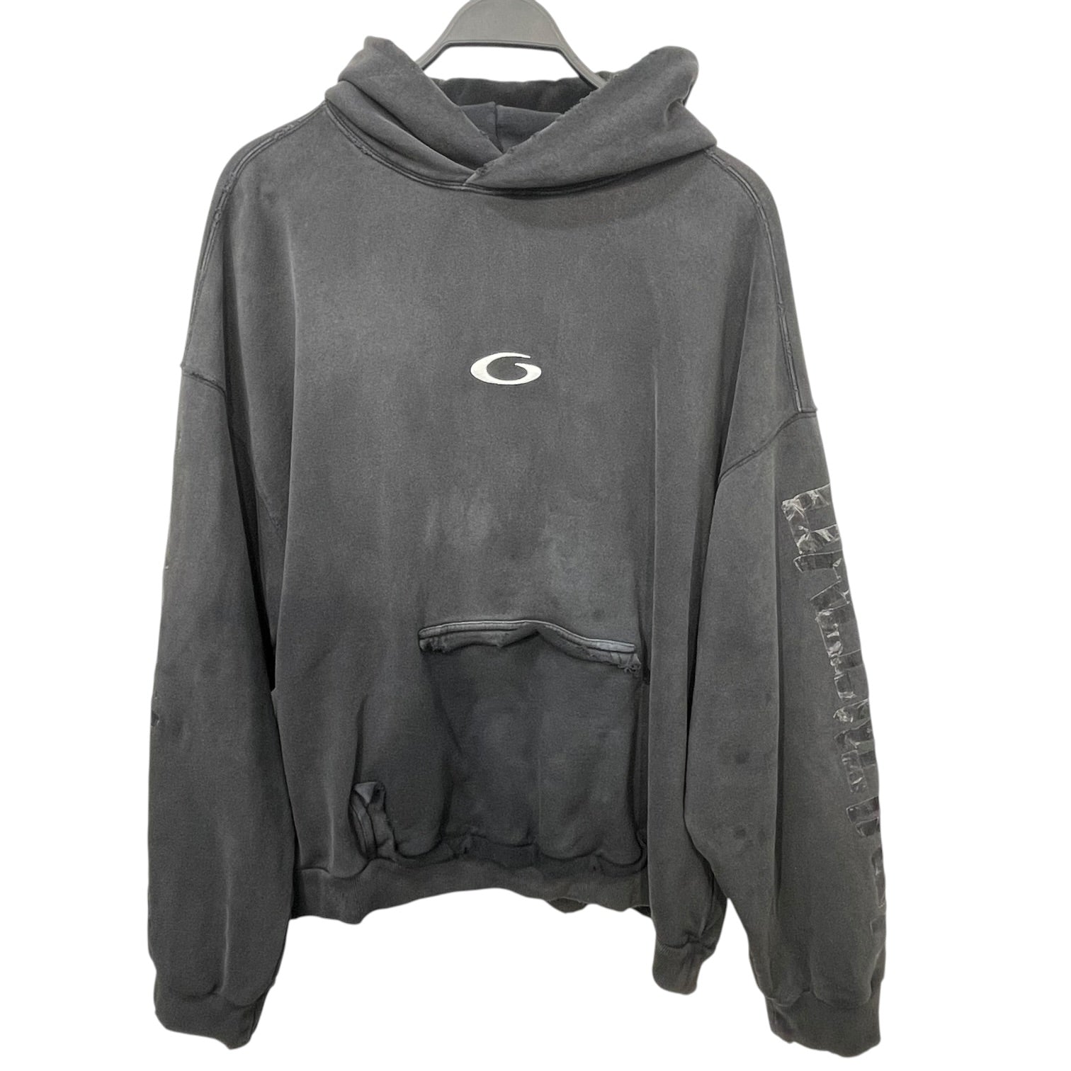 BALENCIAGA/Hoodie/XL/Graphic/Cotton/GRY/Oversize/JP57 SS25 view 1
