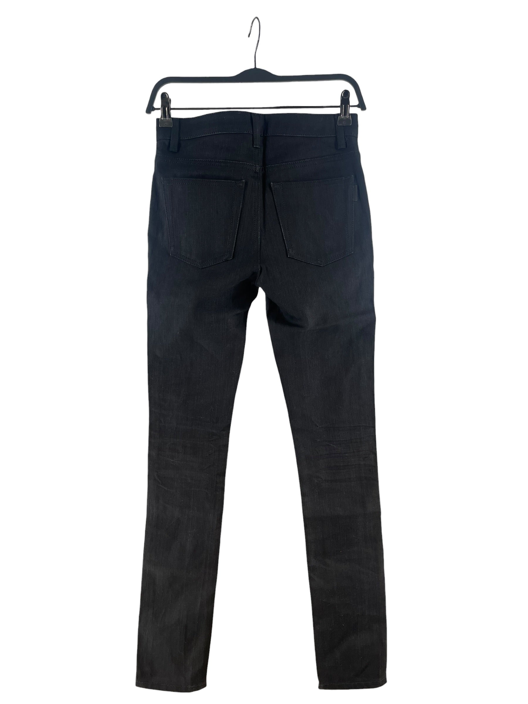YVES SAINT LAURENT/Skinny Pants/24/Denim/BLK/DQ17 510141 YF869 1080 view 2