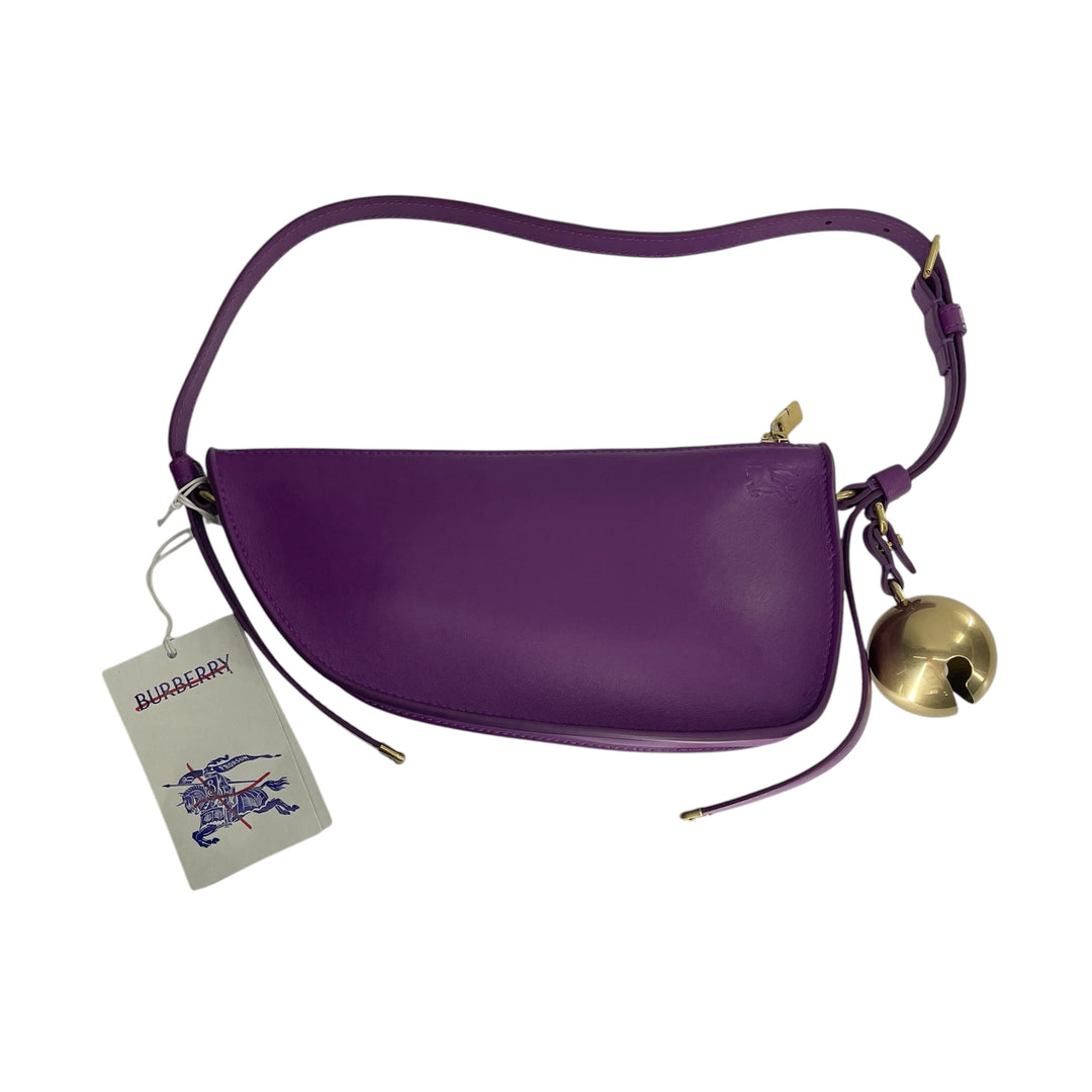 BURBERRY/Hand Bag/Leather/PPL/SIDE BAG WT GOLD BELL – 2nd