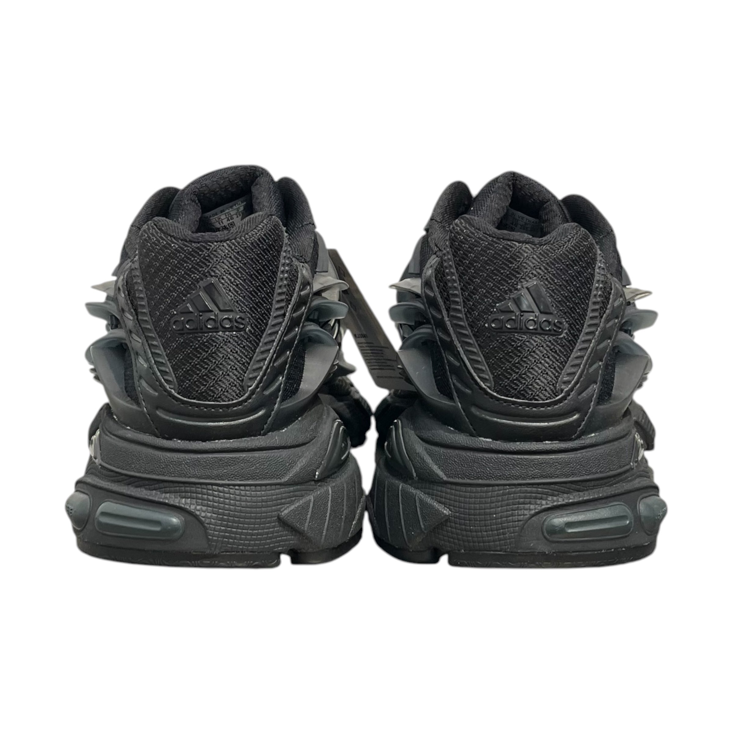 PHARRELL WILLIAMS/adidas/Low-Sneakers/US 11.5/BLK/JELLYFISH ALL BLACK view 3