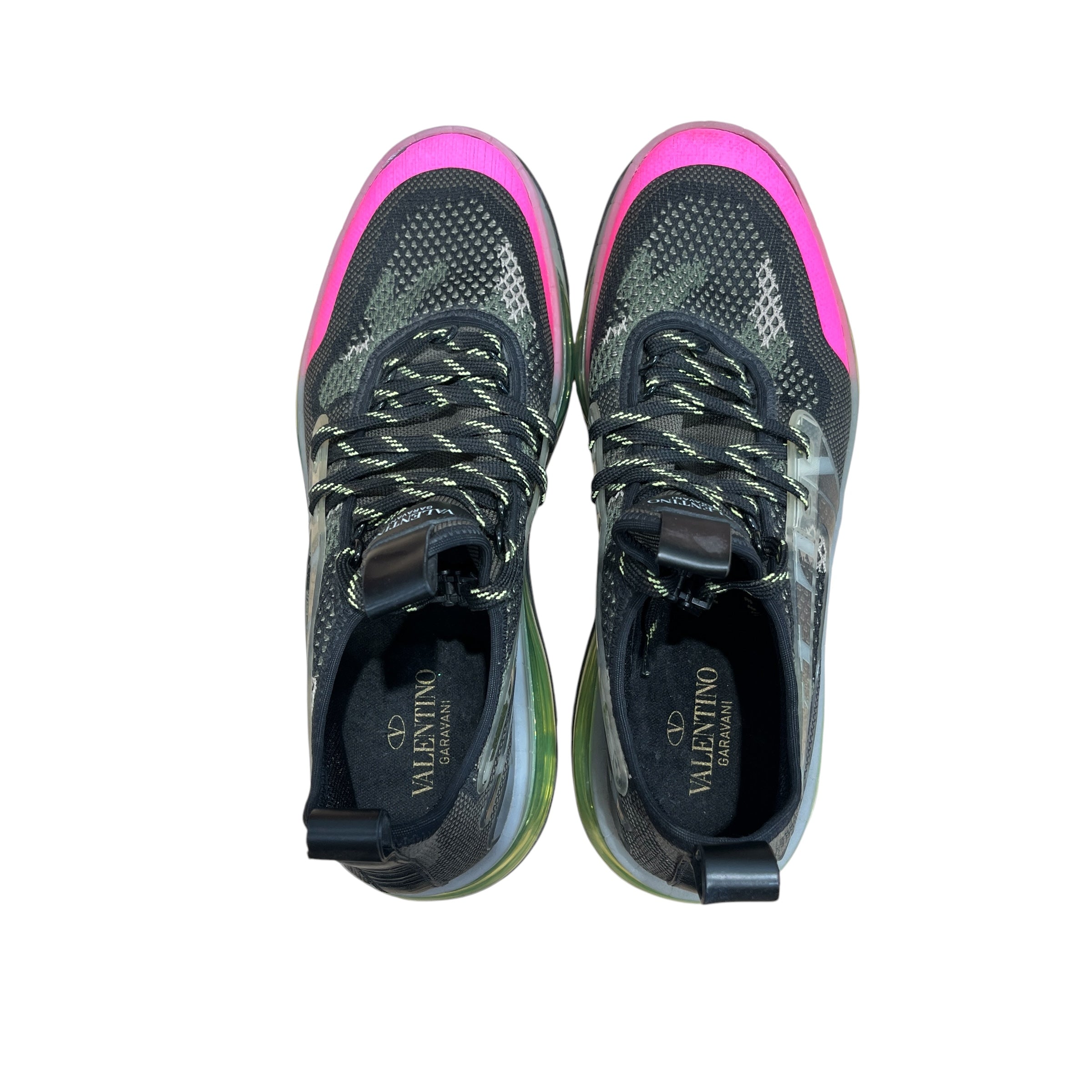 VALENTINO GARAVANI/Low-Sneakers/EU 44/All Over Print/Cotton/GRN/CLOUD view 3