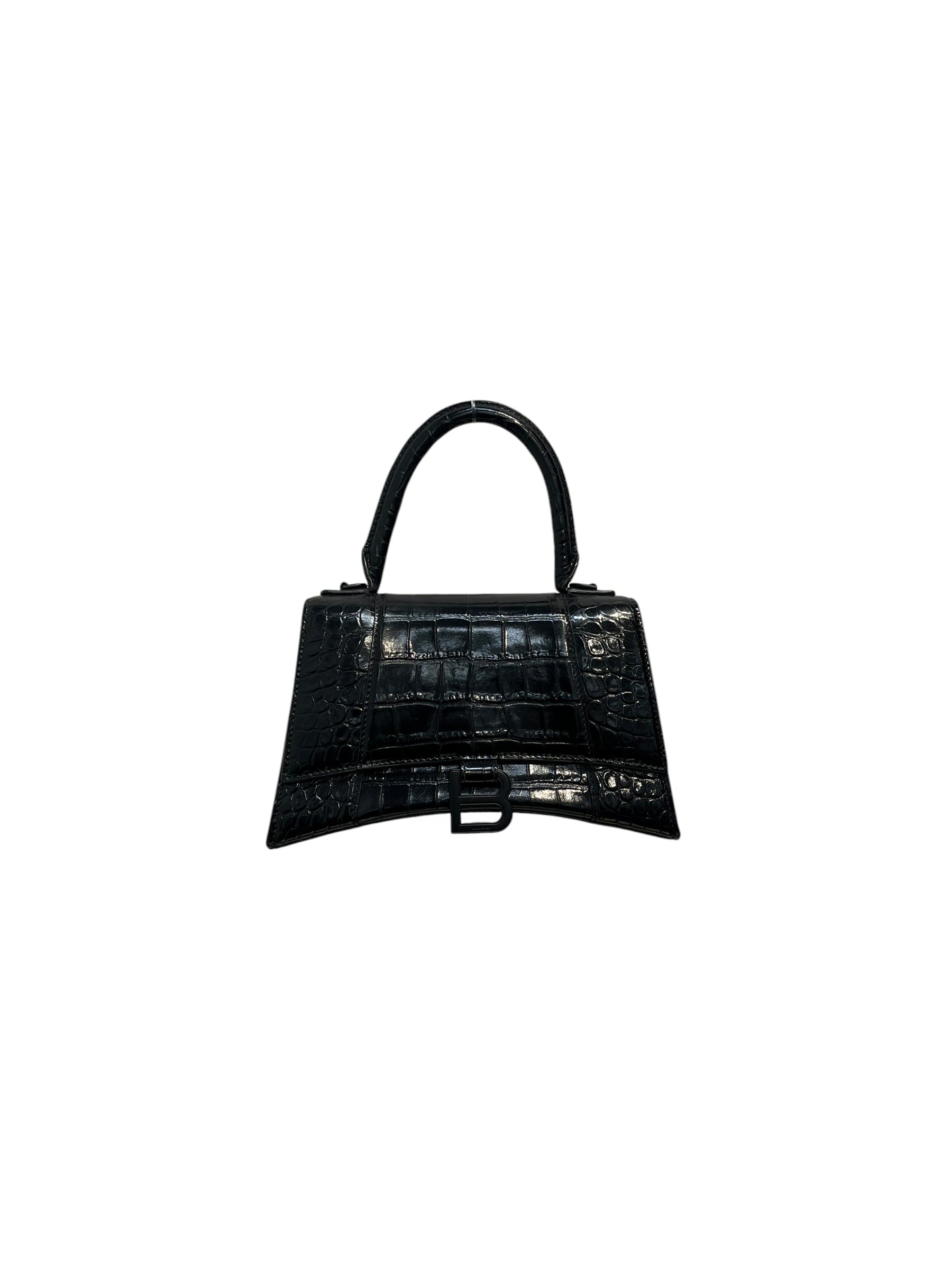 BALENCIAGA/Hand Bag/Leather/BLK/ view 1