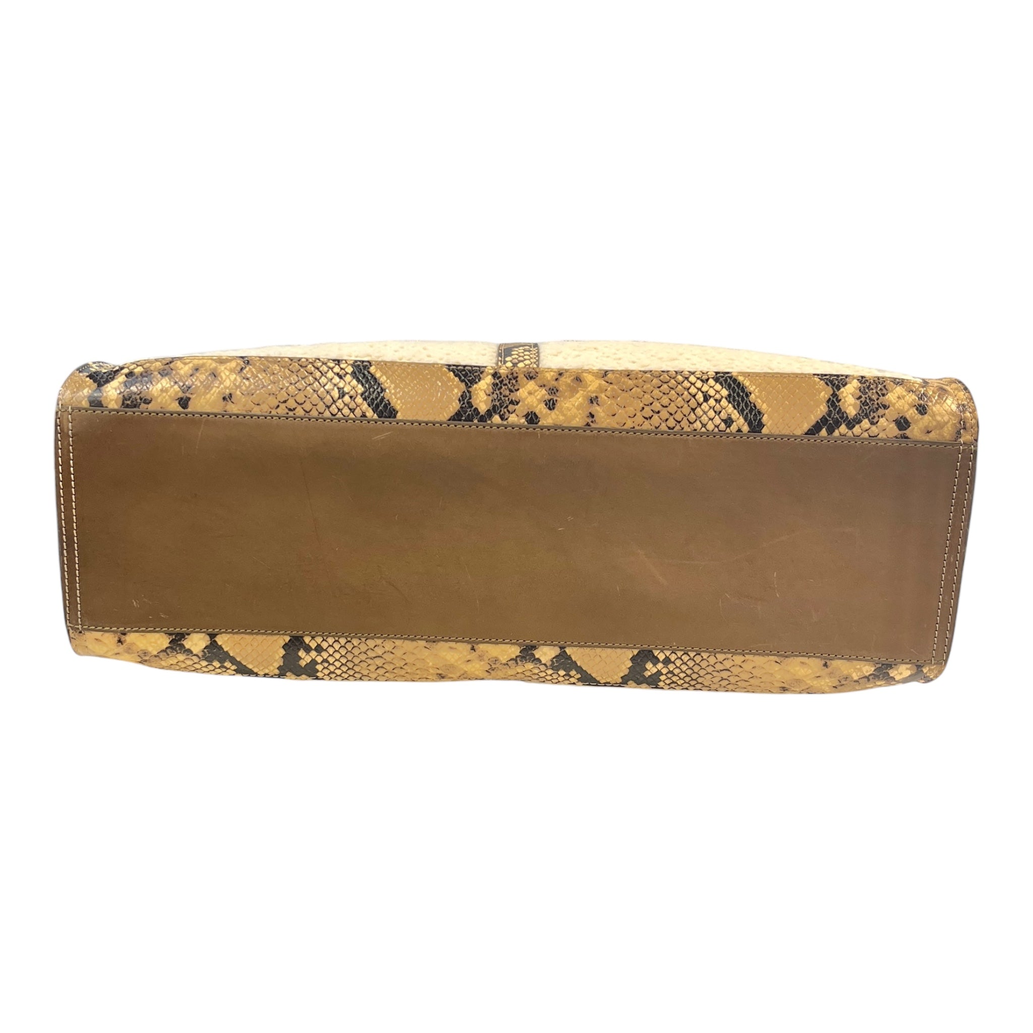 TORY BURCH/Bag/Animal Pattern/CRM/Snake & Sherpa view 3