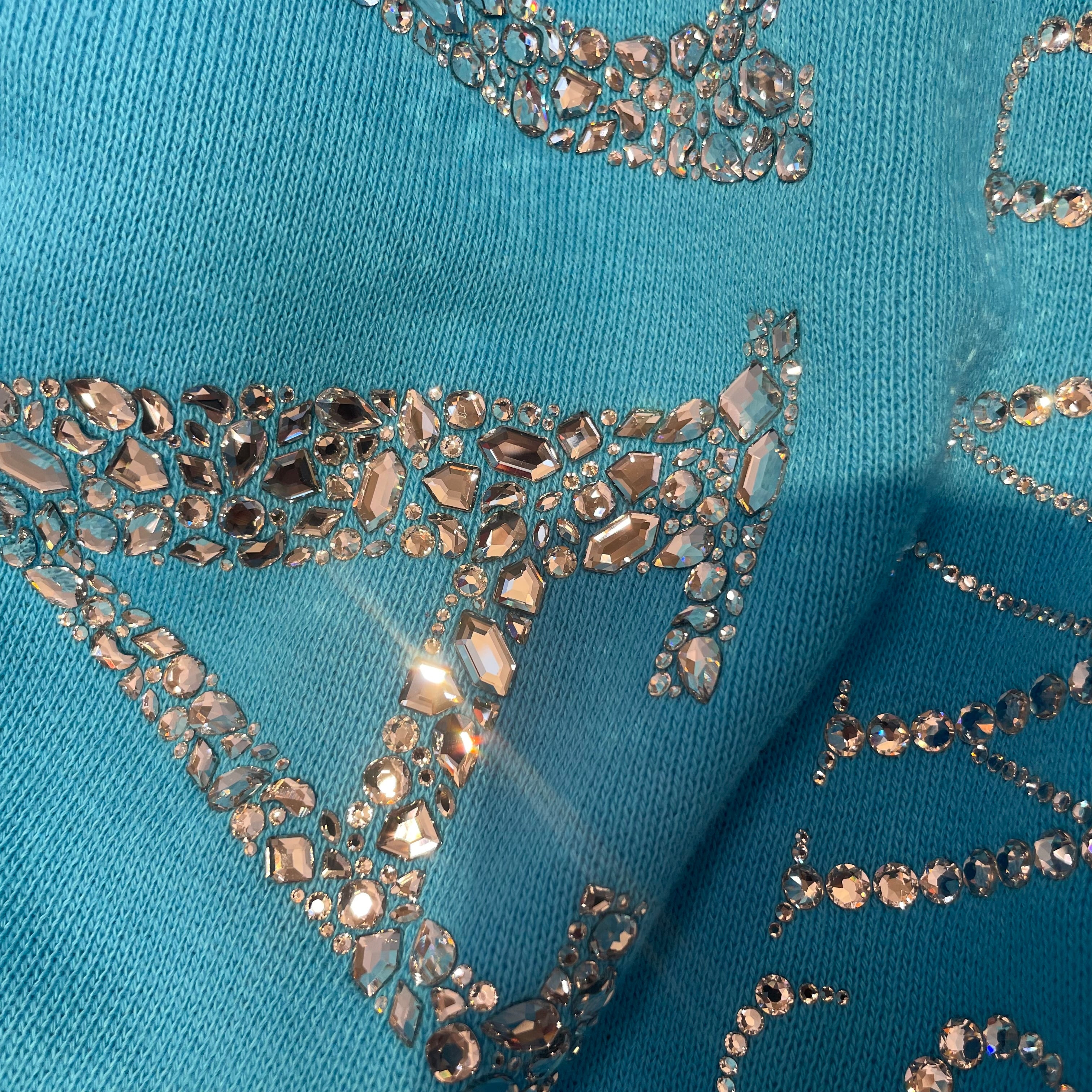 Advisory Board Crystals/Hoodie/M/Cotton/BLU/sweaterw/wrting crystals view 6