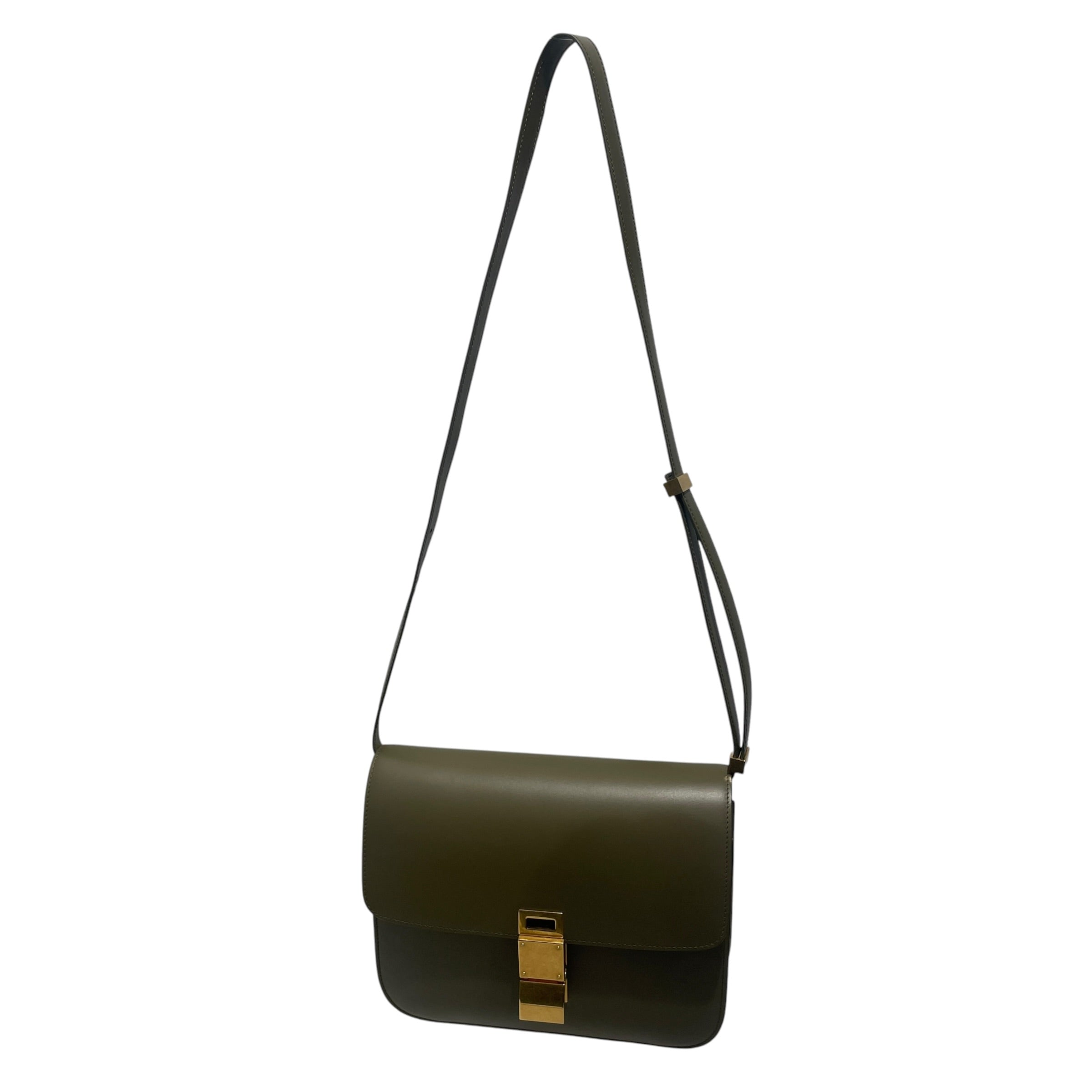 CELINE/Clutch Bag/Acrylic/GRN/LEATHER CLASSIC view 1