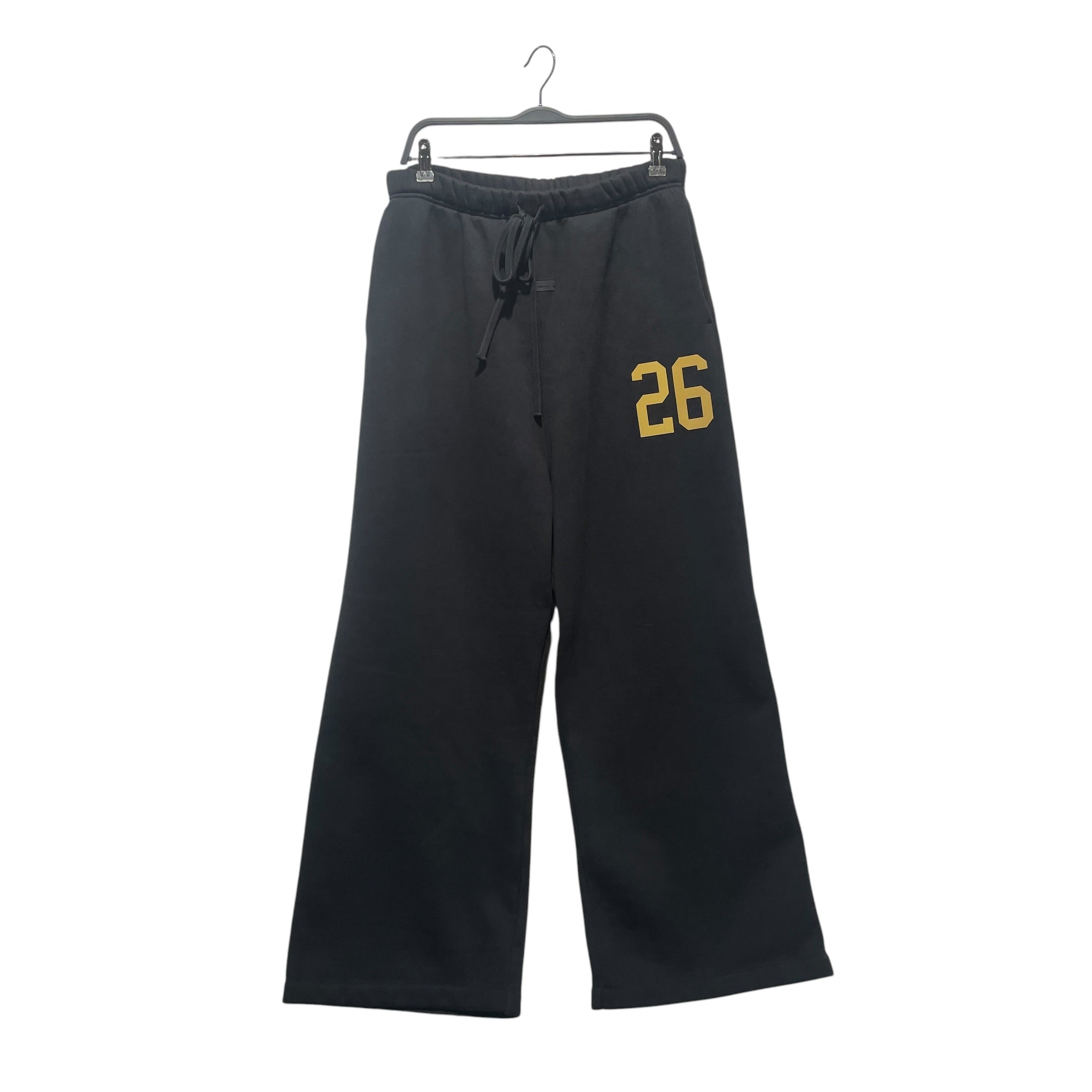 FOG ESSENTIALS/Straight Pants/M/Cotton/BLK/"26" view 1