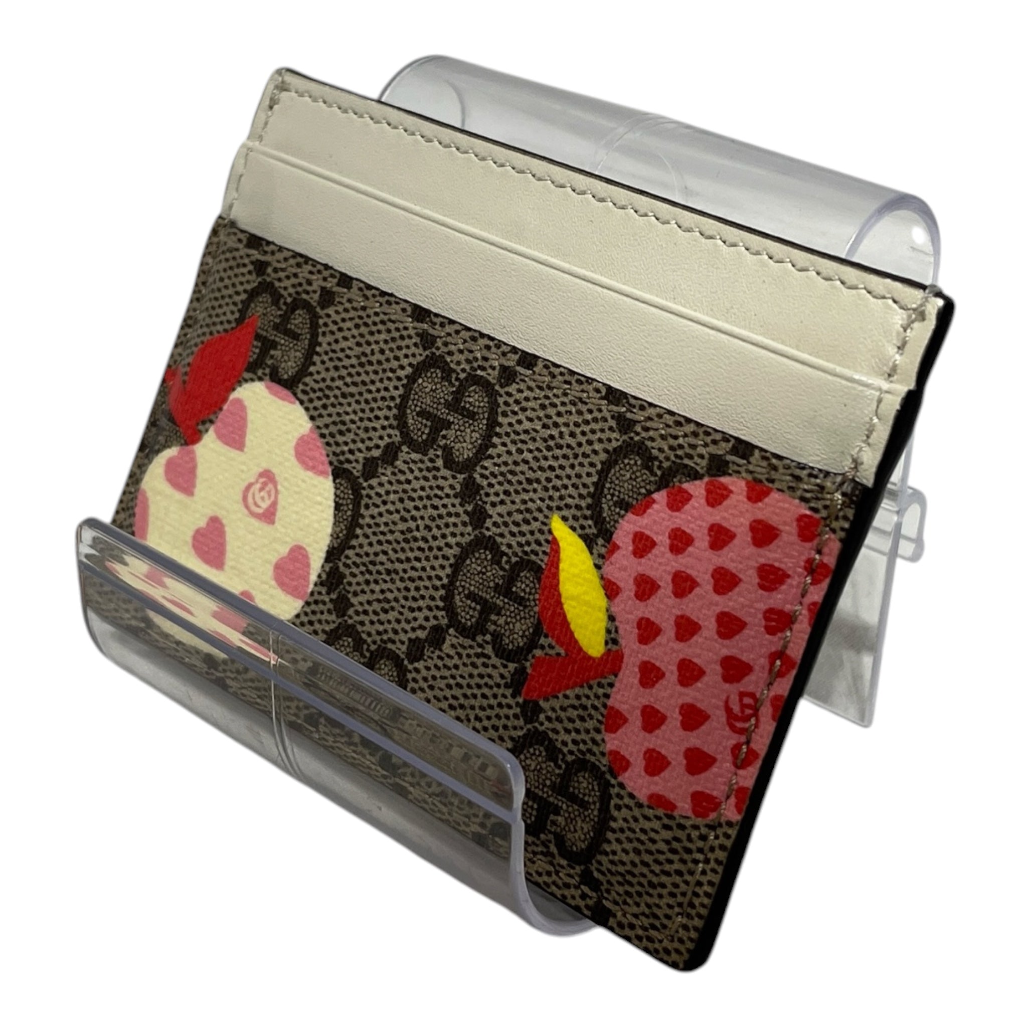 GUCCI/Wallet/Monogram/Leather/CML/APPLE view 1