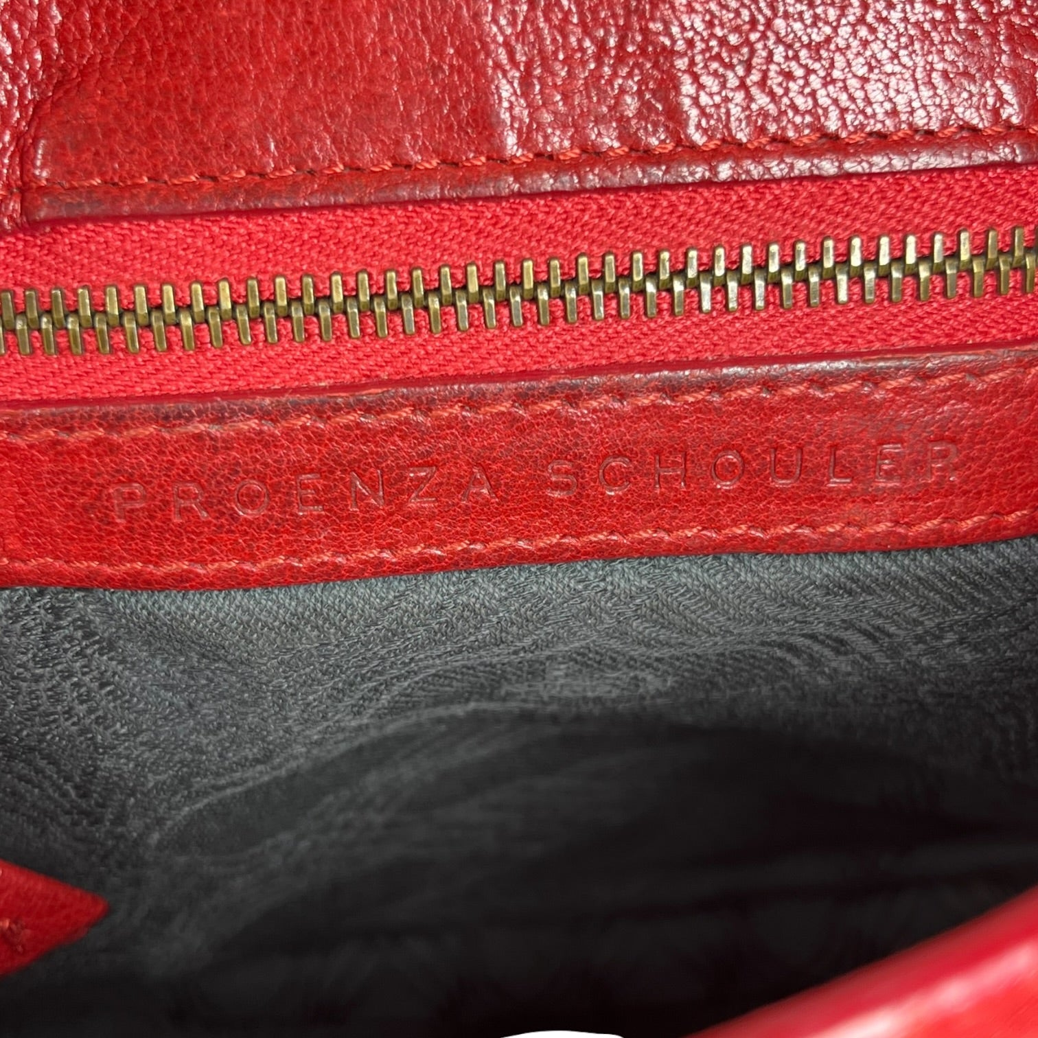 PROENZA SCHOULER/Hand Bag/Leather/RED/flap bag view 6