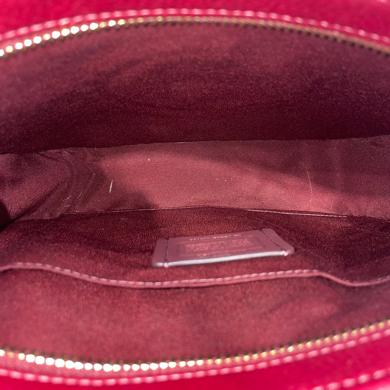 COACH/Cross Body Bag/Cotton/BRD/DEMPSEY