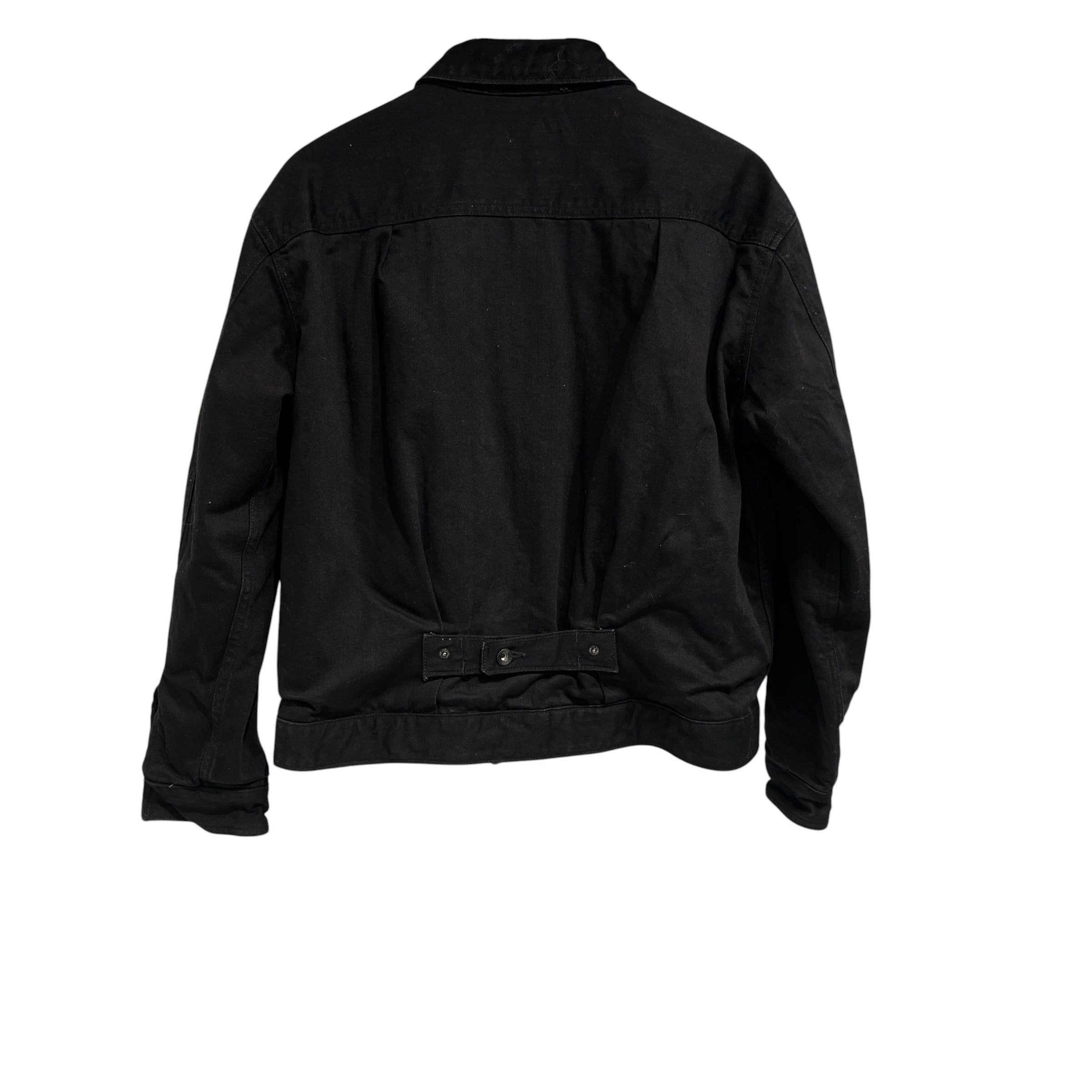 Engineered Garments/Denim Jkt/XS/Cotton/BLK/Zip Up view 2