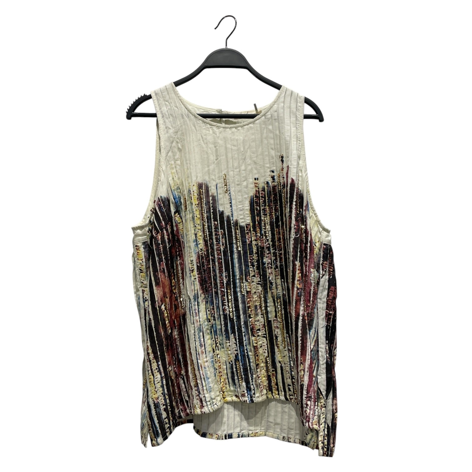 Anthropologie/Camisole/XL/Cotton/WHT/Floreat Mirin Tank Top view 1