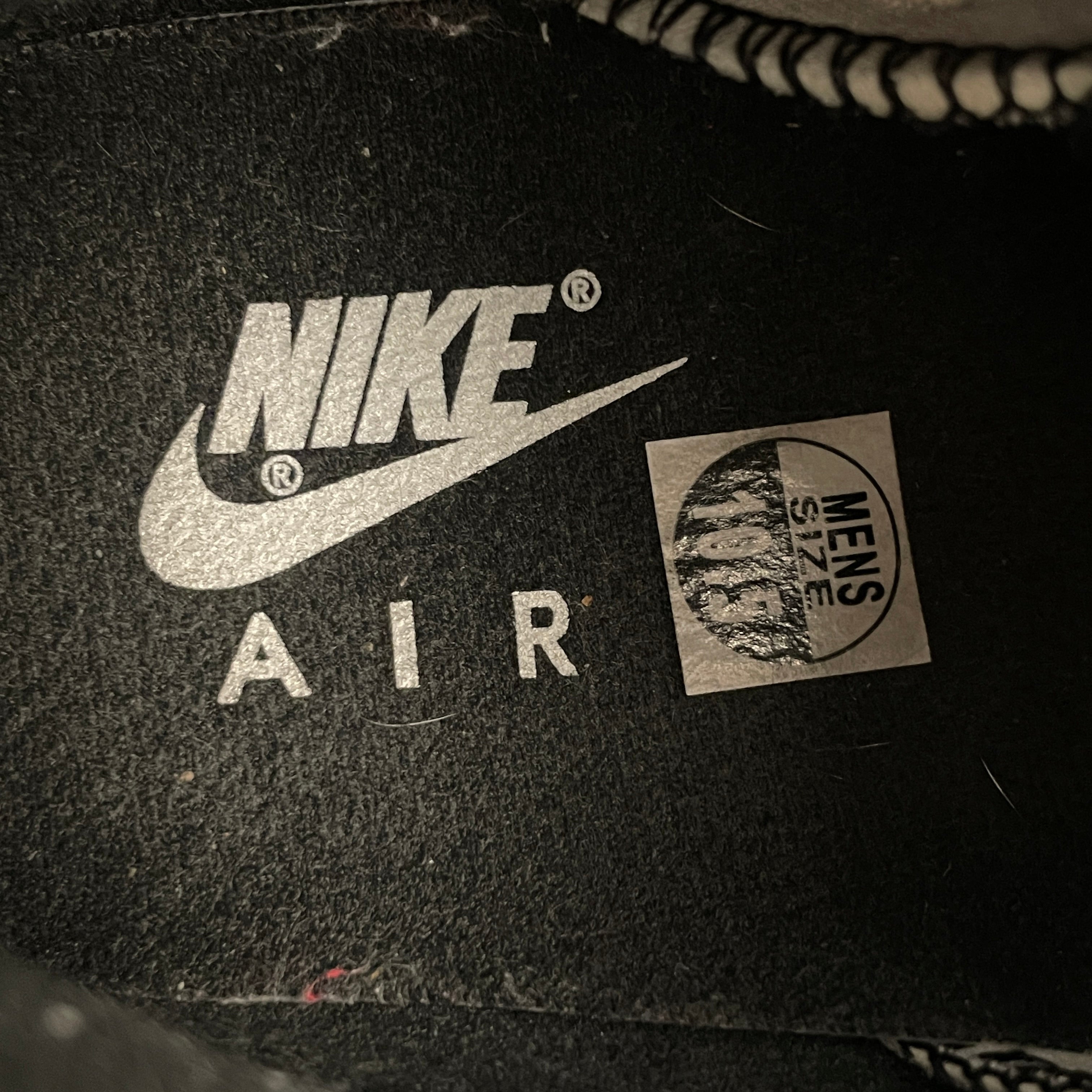 NIKE/Hi-Sneakers/US 10.5/Acrylic/WHT/carmine 2021 view 3