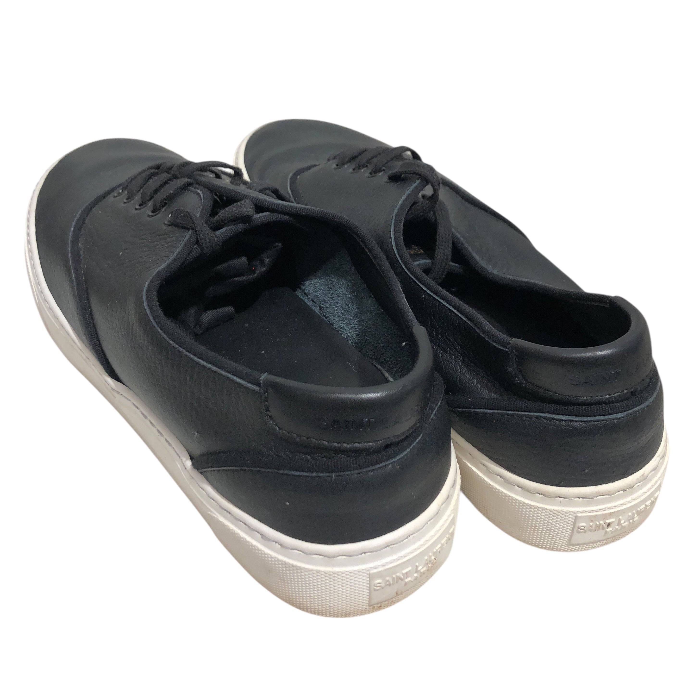 SAINT LAURENT/Low-Sneakers/EU 44/Leather/BLK/ view 2