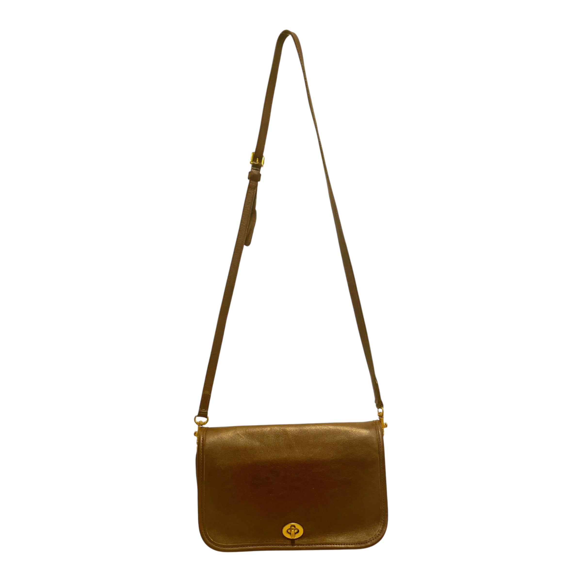 COACH/Cross Body Bag/Leather/BRW/Pocket Penny Dinky view 1
