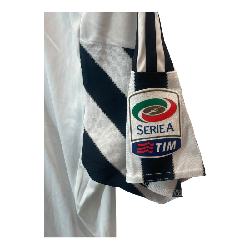 adidas/T-Shirt/M/Polyester/WHT/Stripe/BLK/WHT/ JEEP/JUVENTUS
