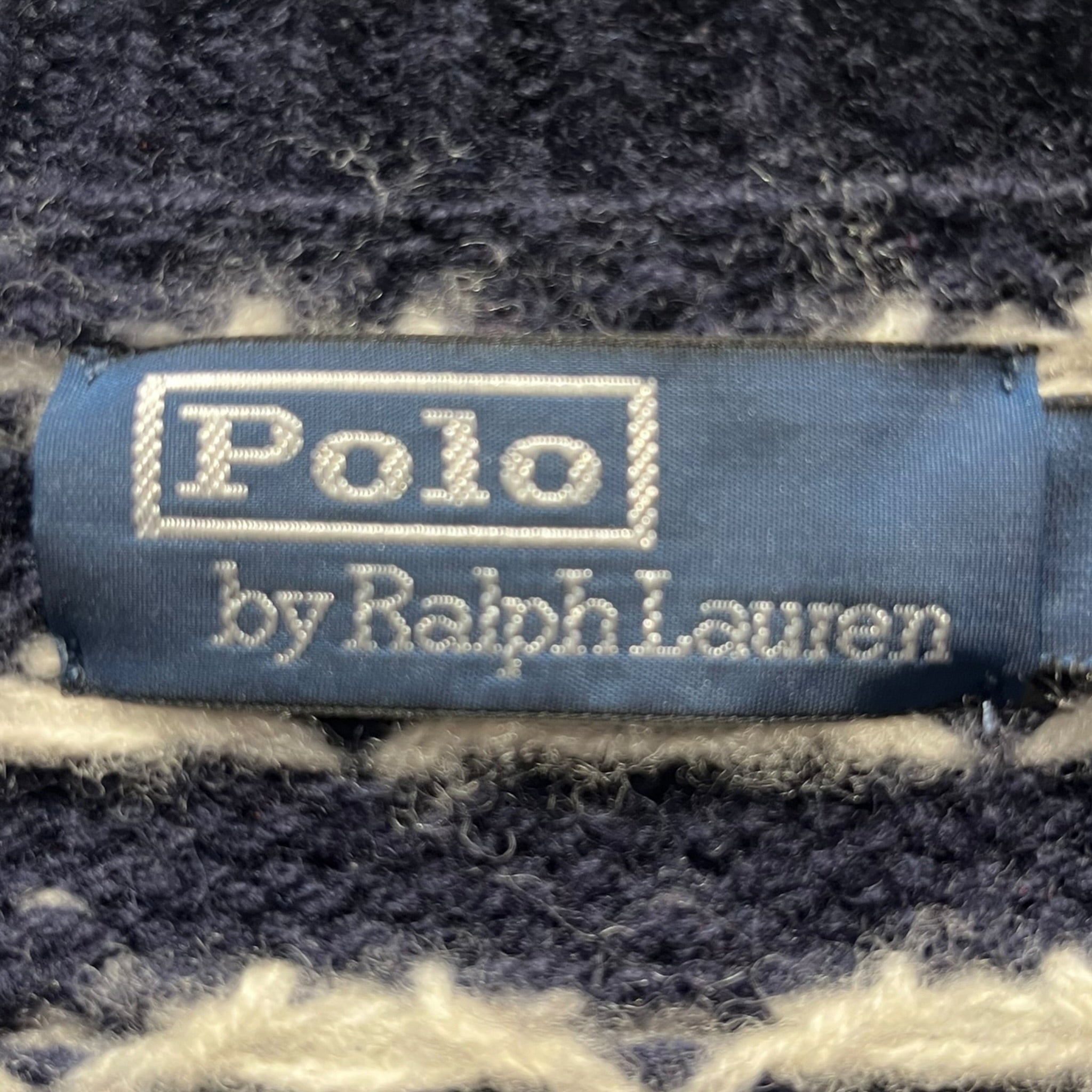POLO RALPH LAUREN/Sweater/M/All Over Print/Wool/NVY/CHRISTMAS SWEATER view 3