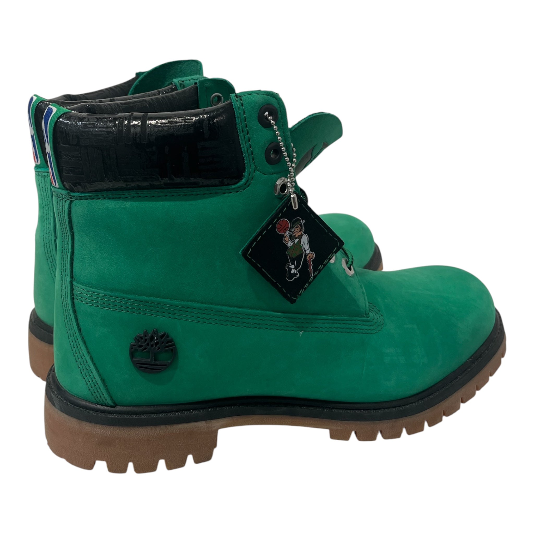 Timberland/NBA/Lace Up Boots/US 10.5/Suede/GRN/8 Hole/A3940 boston celtics view 4