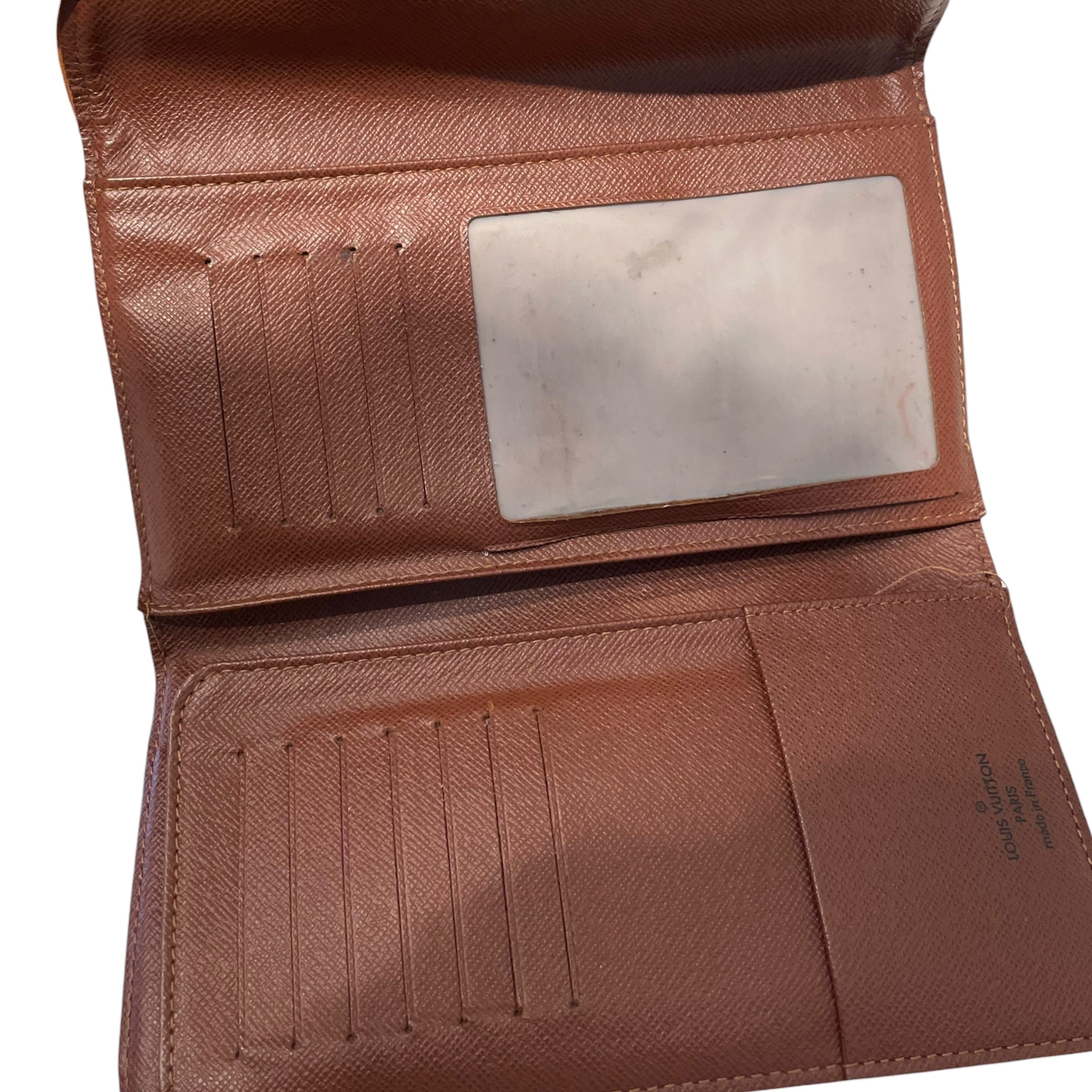 LOUIS VUITTON/Long Wallet/Monogram/Leather/BRW/L's/LV Eugenie Wallet view 4