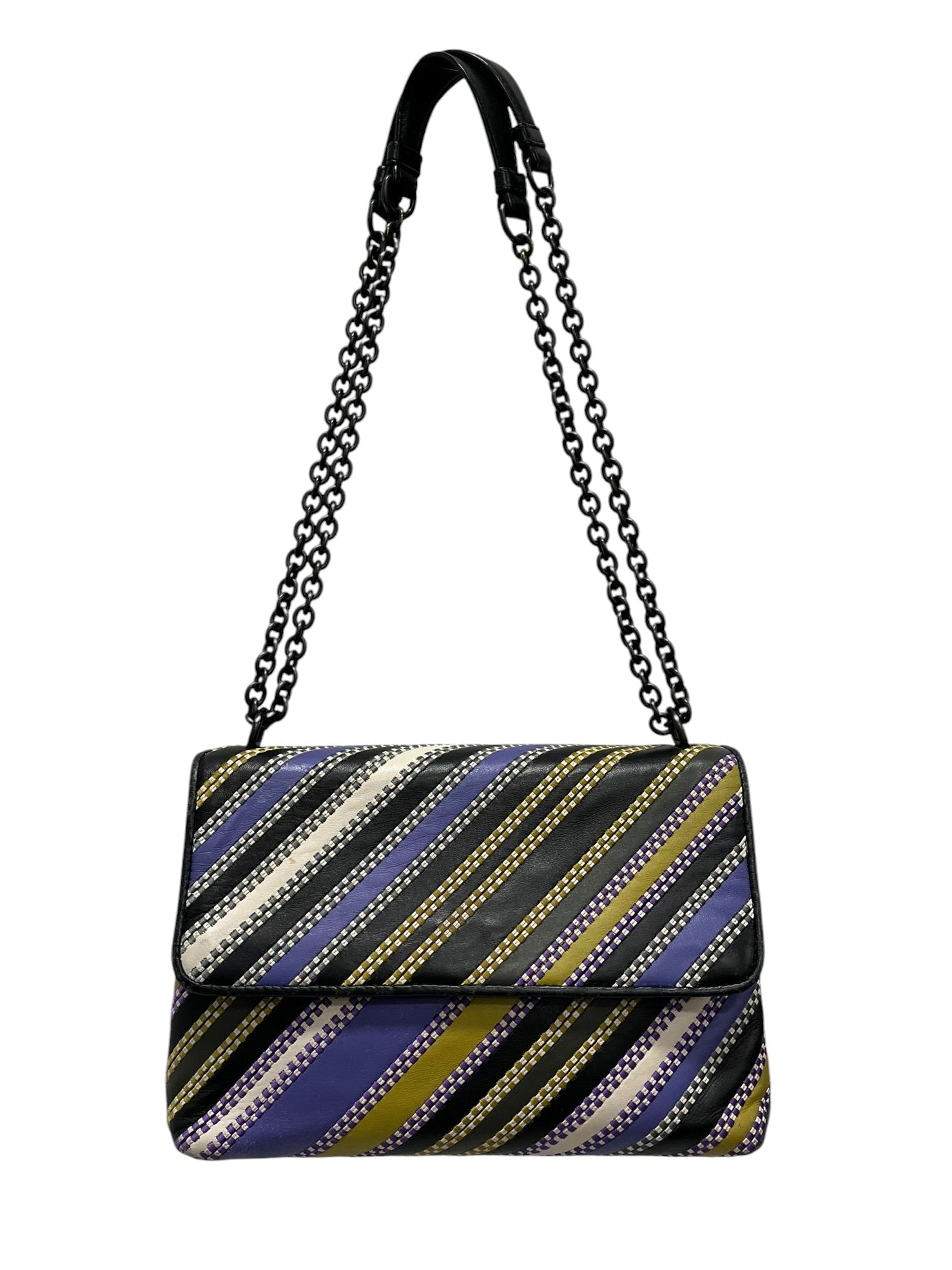 BOTTEGA VENETA/Hand Bag/Stripe/Leather/MLT/ view 1
