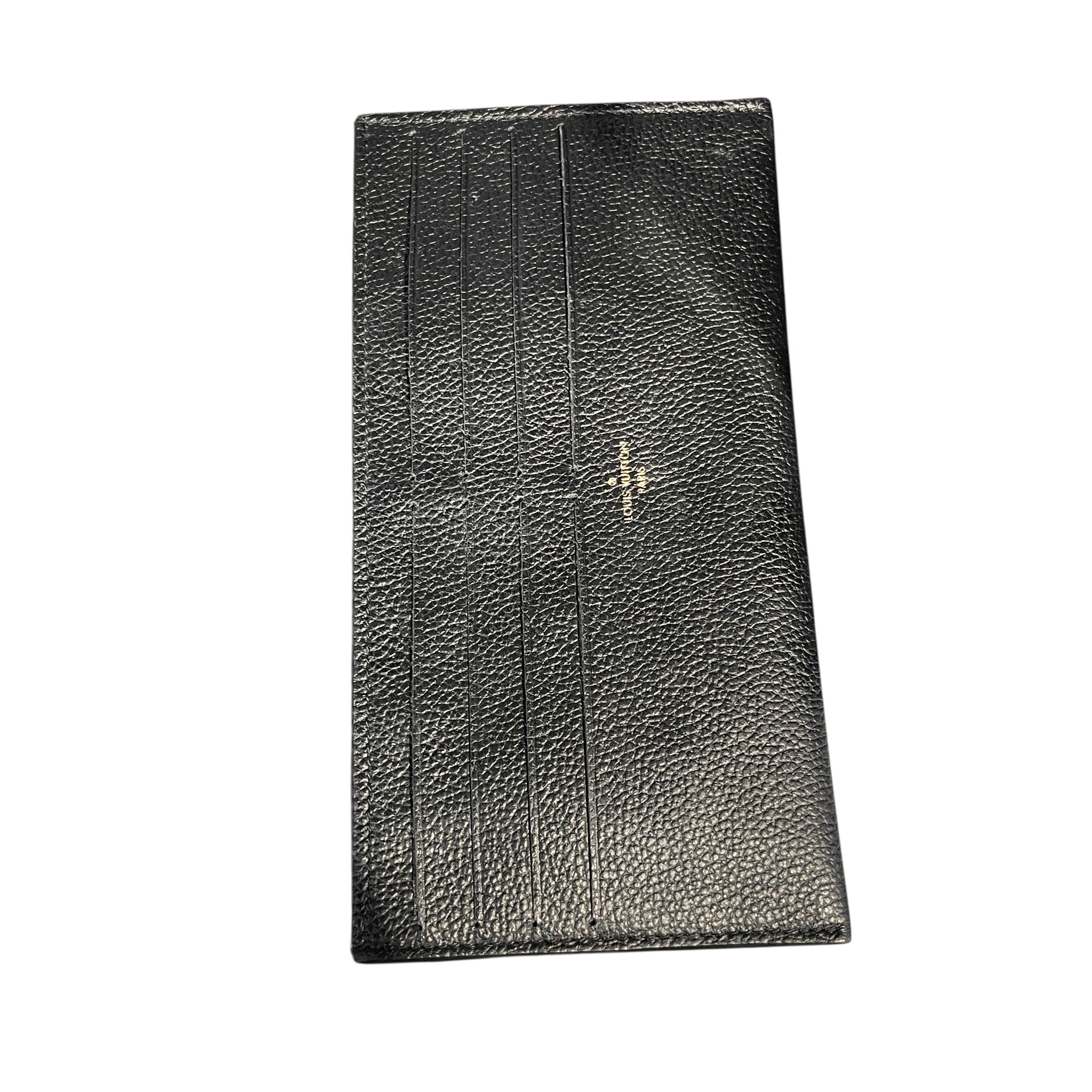 LOUIS VUITTON/Long Wallet/Leather/BLK/ view 2