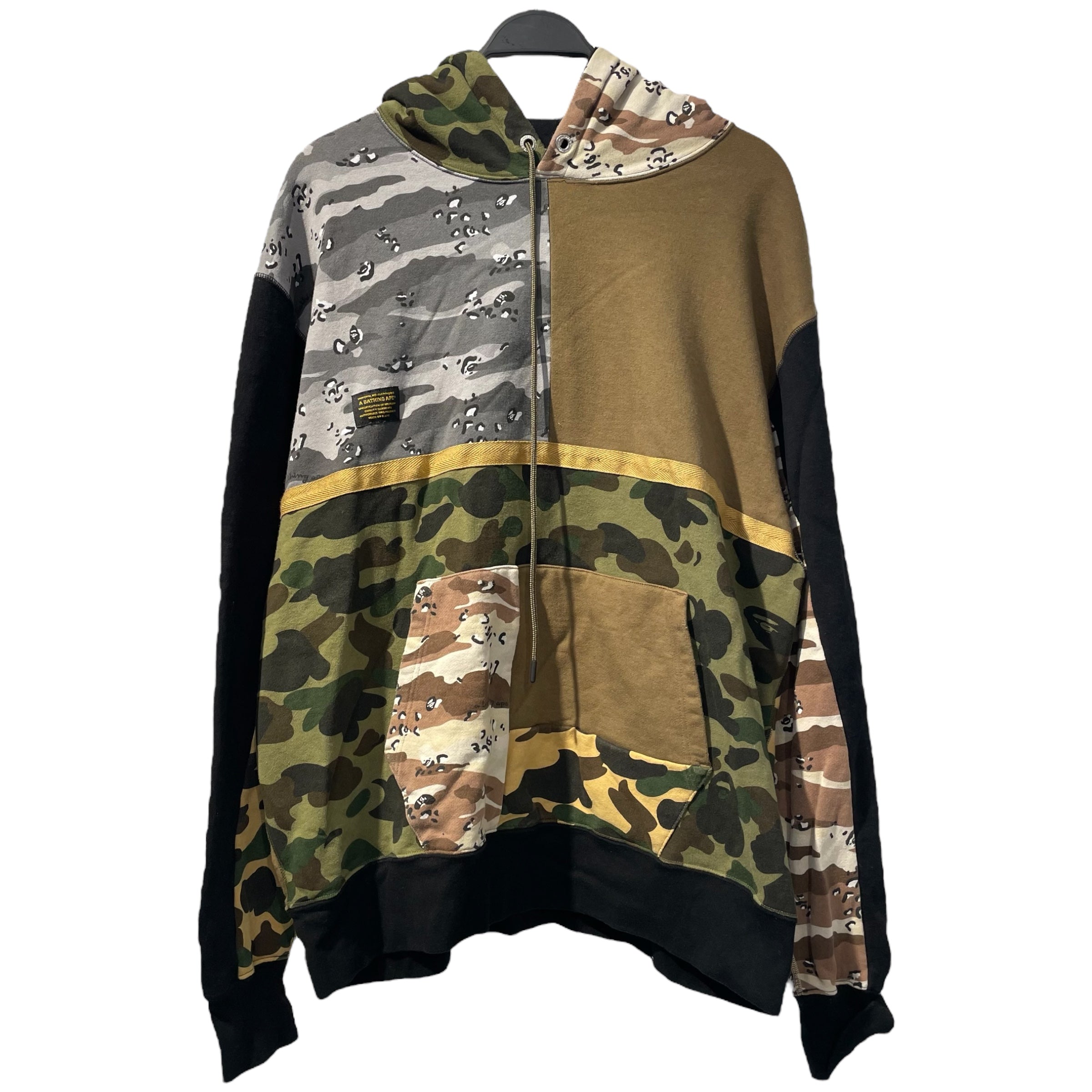 A BATHING APE/Hoodie/XXL/Camouflage/Cotton/MLT/multicam pulover view 1