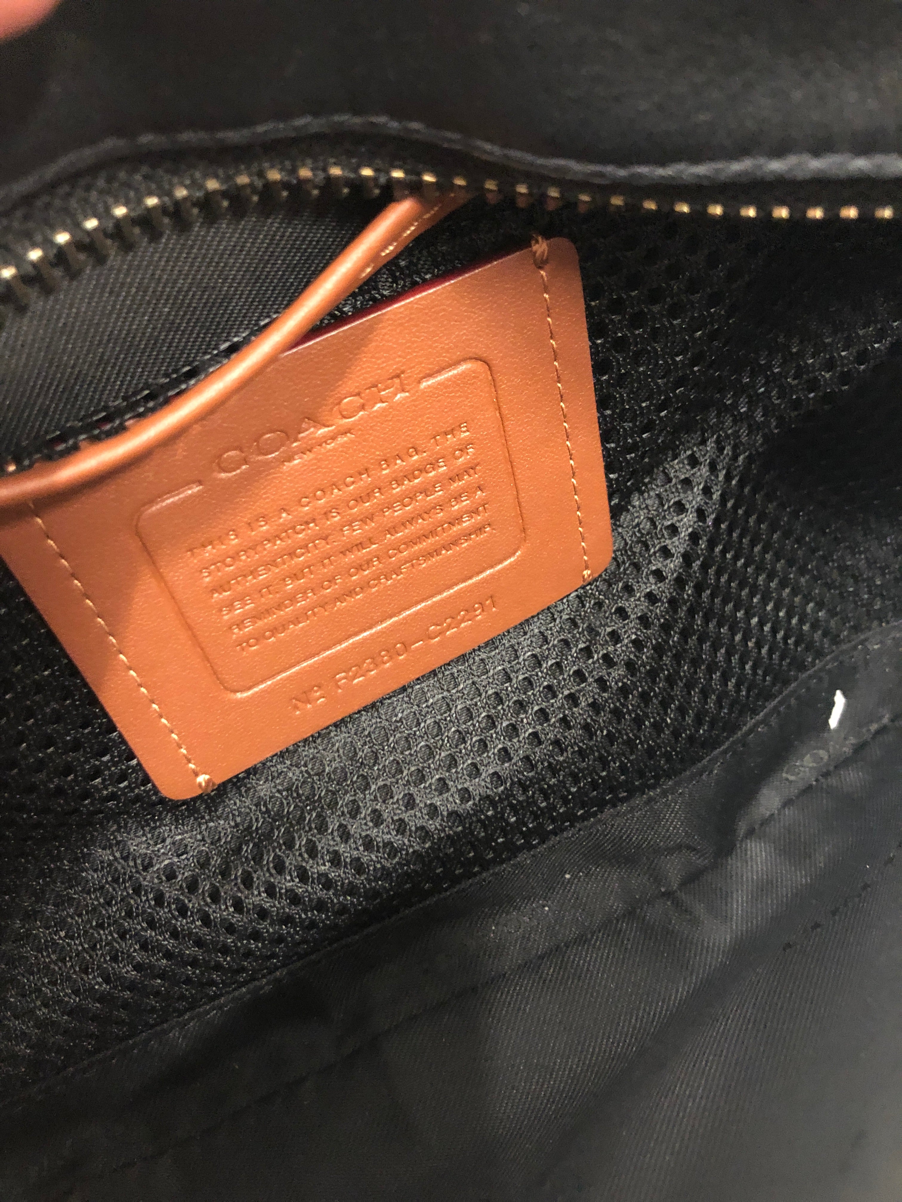 COACH/Fanny Pack/Leather/BLK/Mens Belt Bag view 4