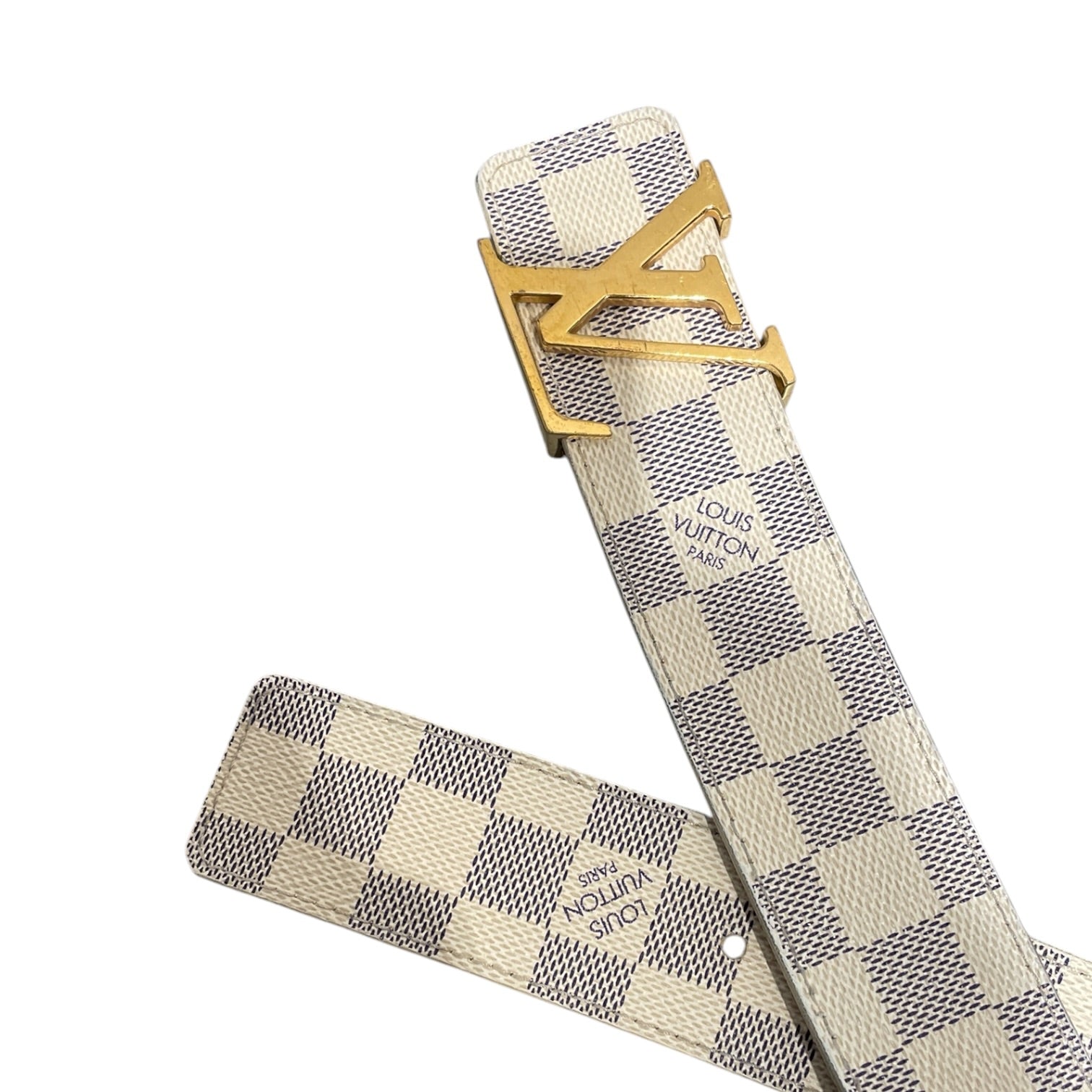 LOUIS VUITTON/Accessories/Monogram/Leather/WHT/M's/ view 4