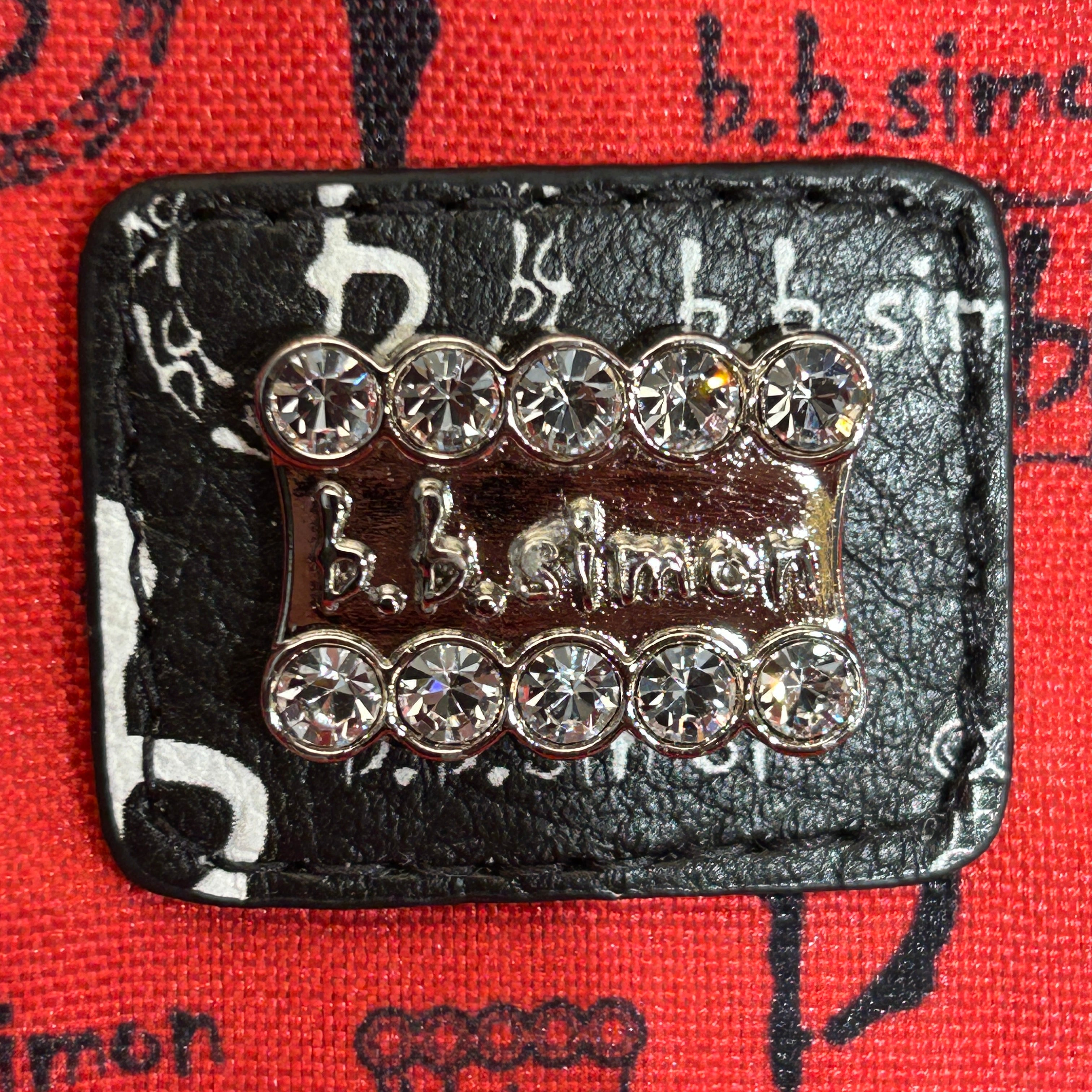 b.b.simon/Backpack/Monogram/BLK/Embellishments view 6