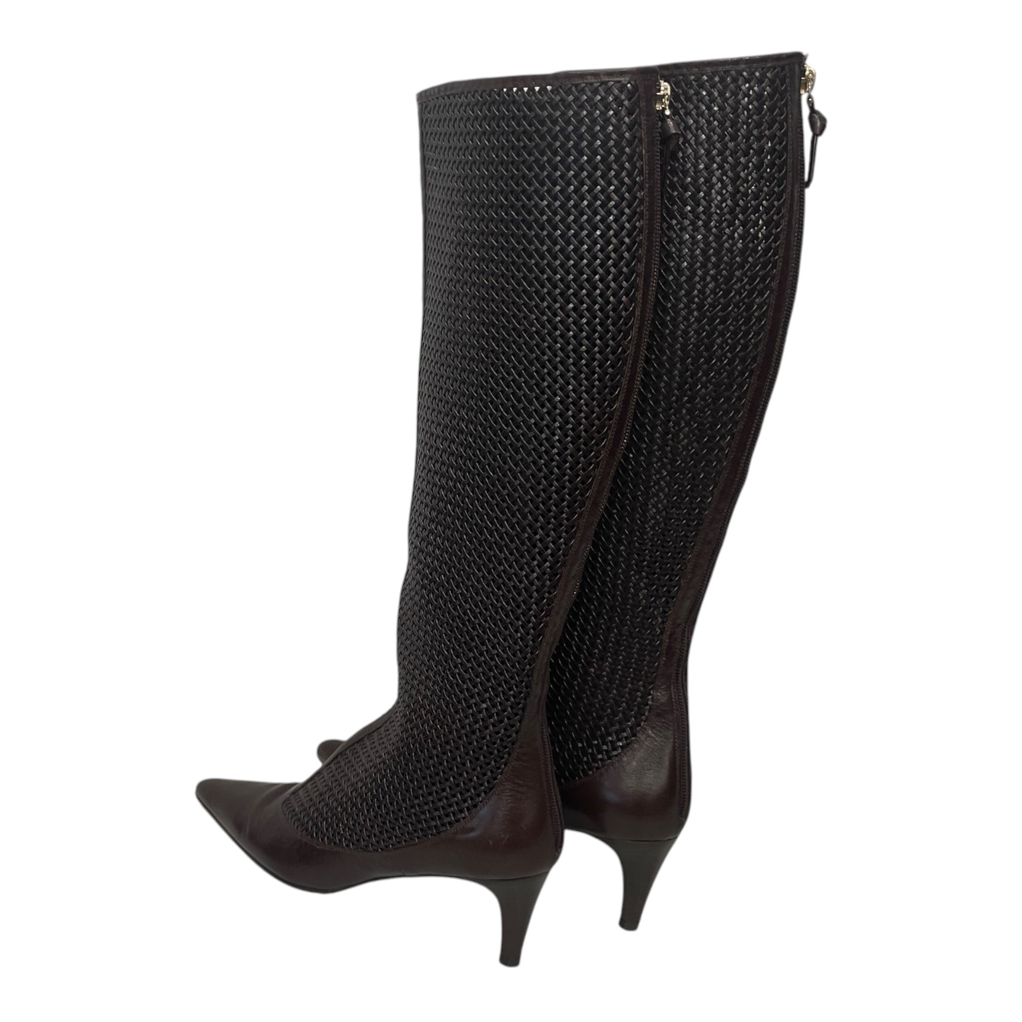 BOTTEGA VENETA/Heels/US 7/Leather/BRW/NET view 2