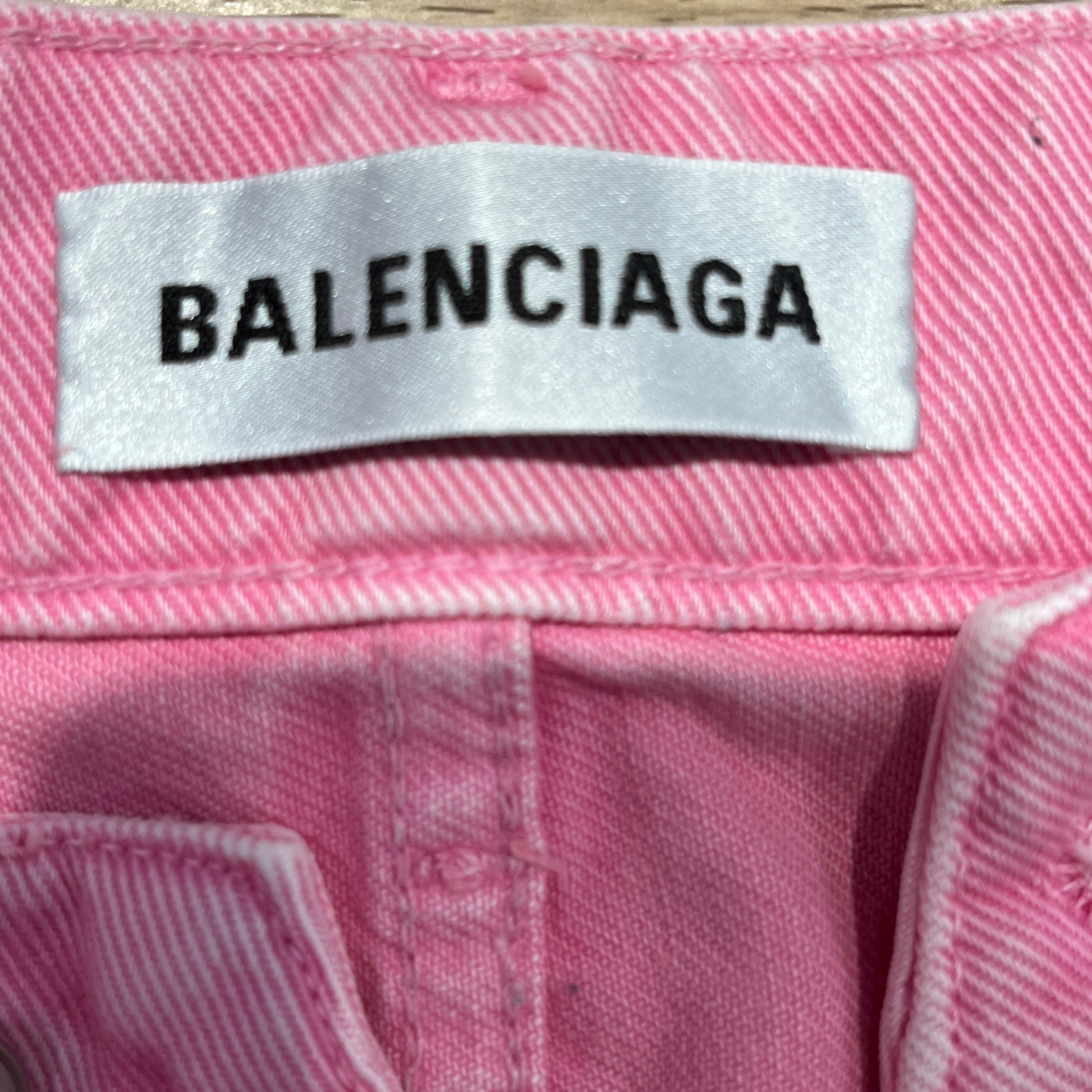 BALENCIAGA/Skirt/34/Denim/PNK/ view 3