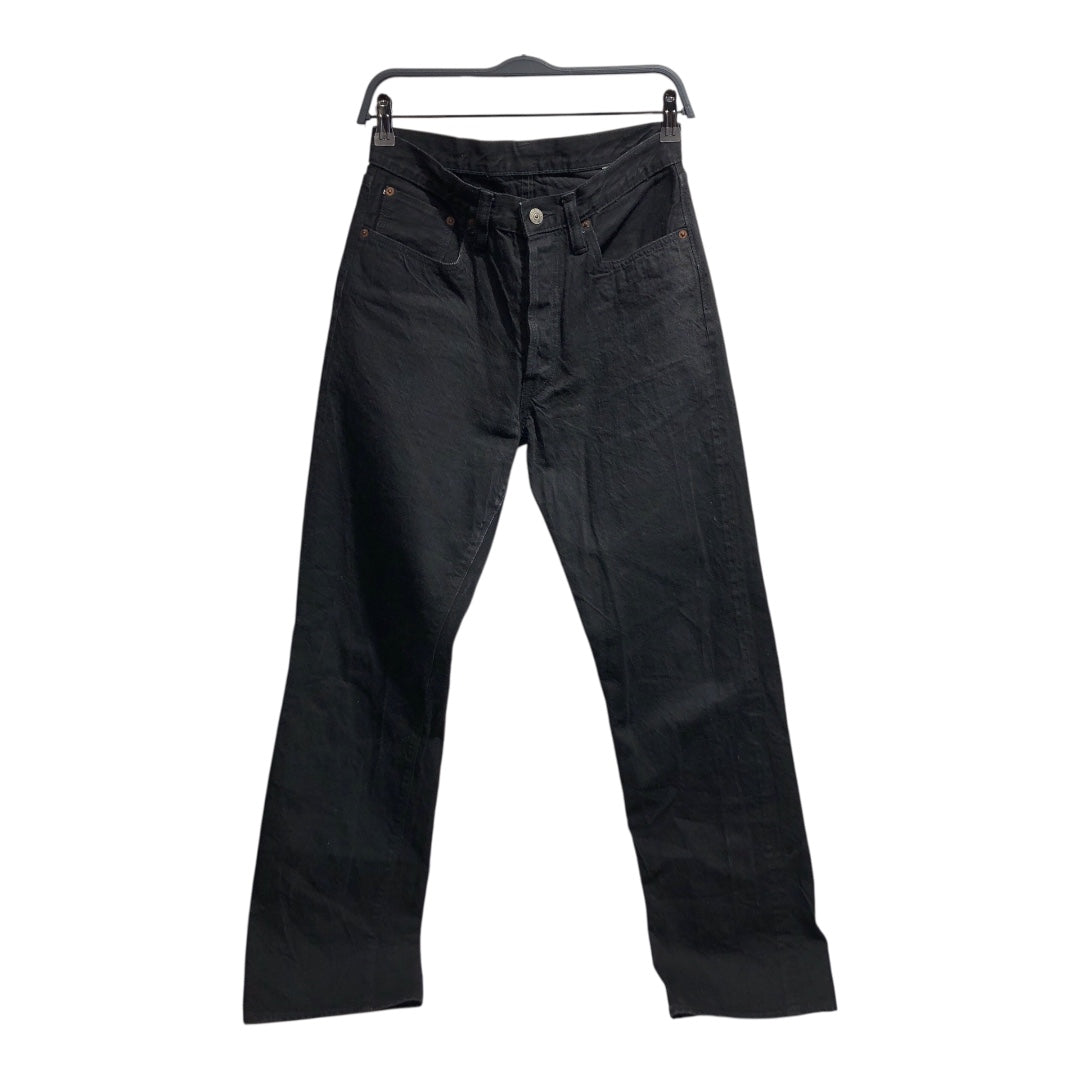 SUGAR CANE/Straight Pants/32/Denim/BLK/Button Fly/32x34 view 1