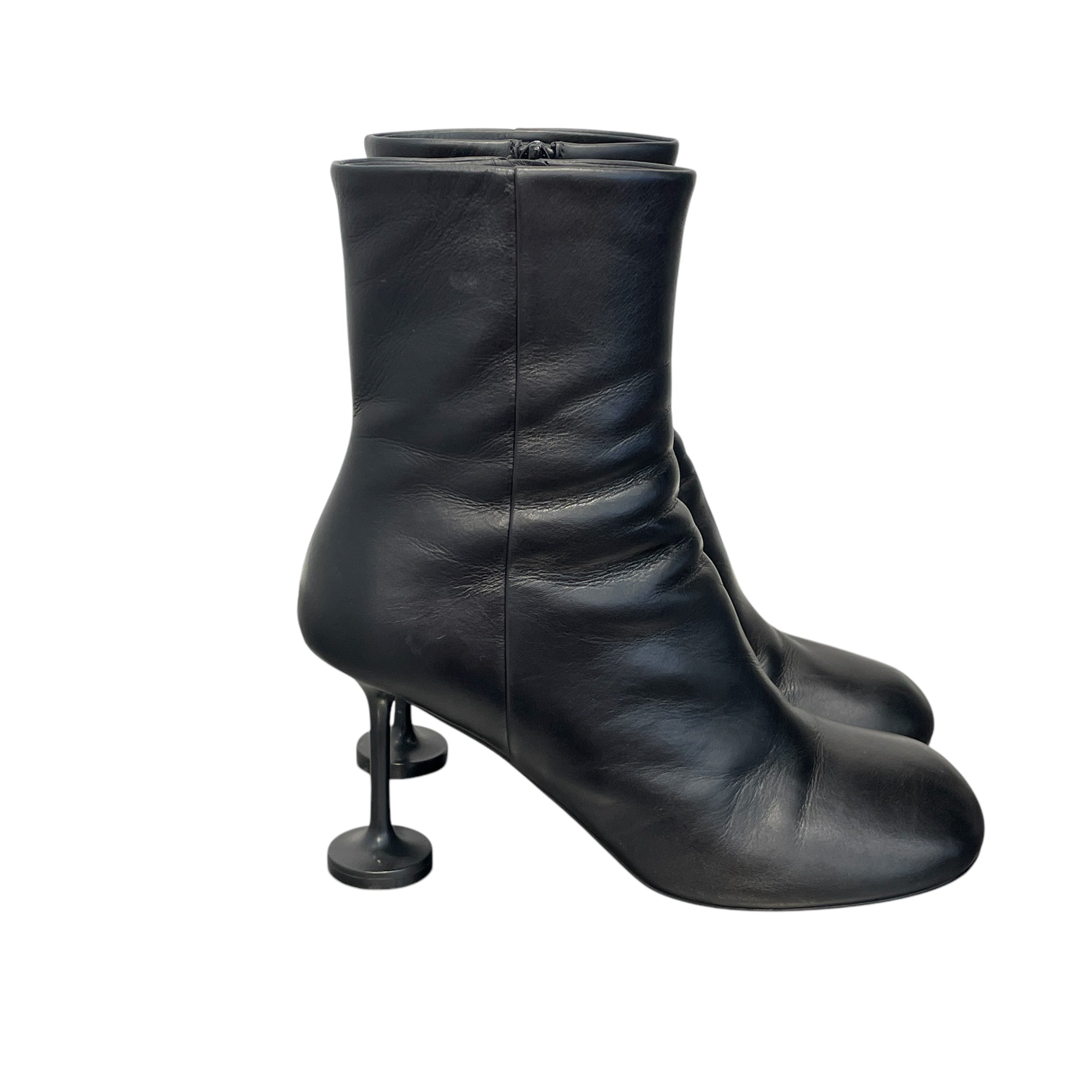 BALENCIAGA/Ankle Boots/EU 36/Leather/BLK/70193736 view 3