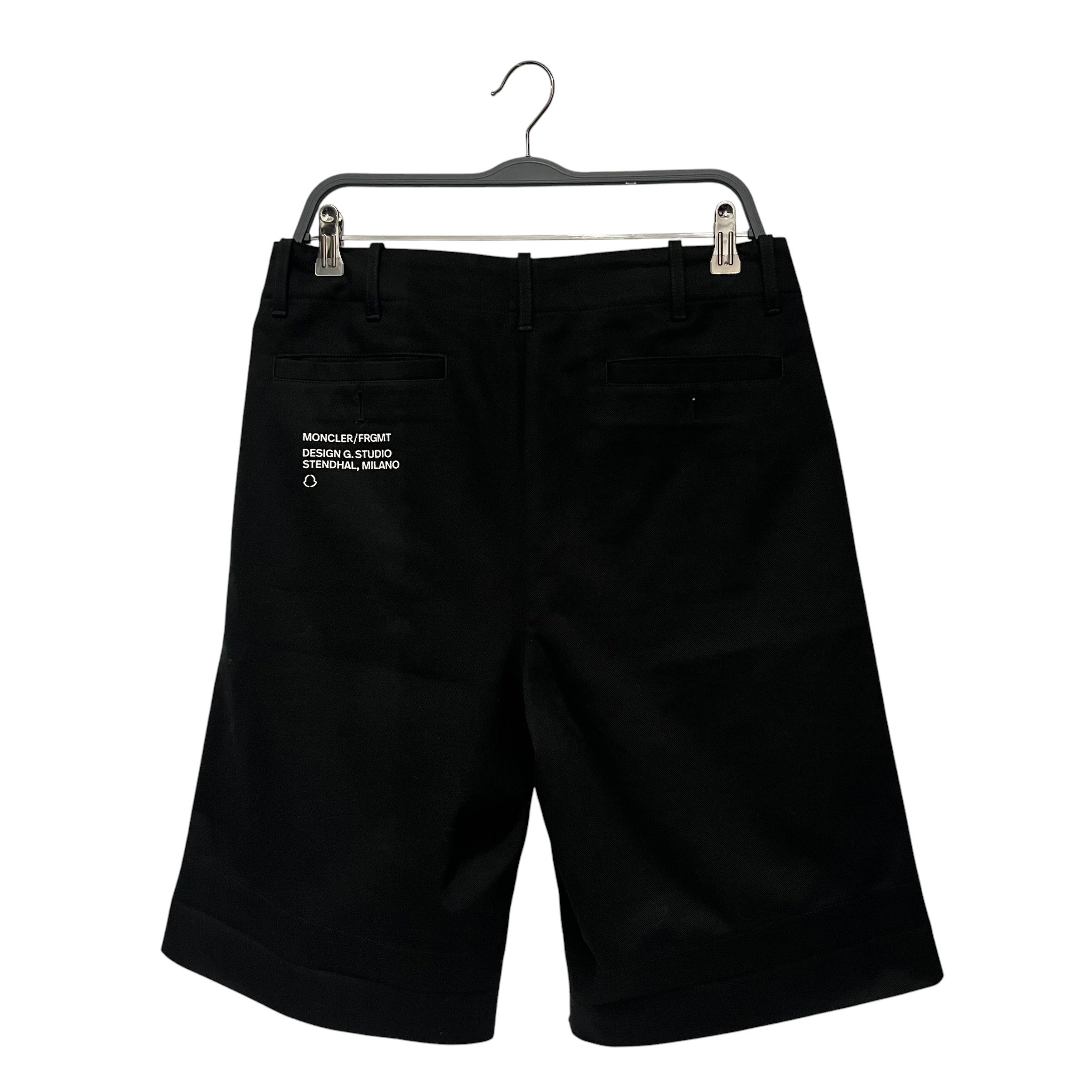 MONCLER/Shorts/46/Cotton/BLK/Moncler x FRGMT Fujiwara view 2
