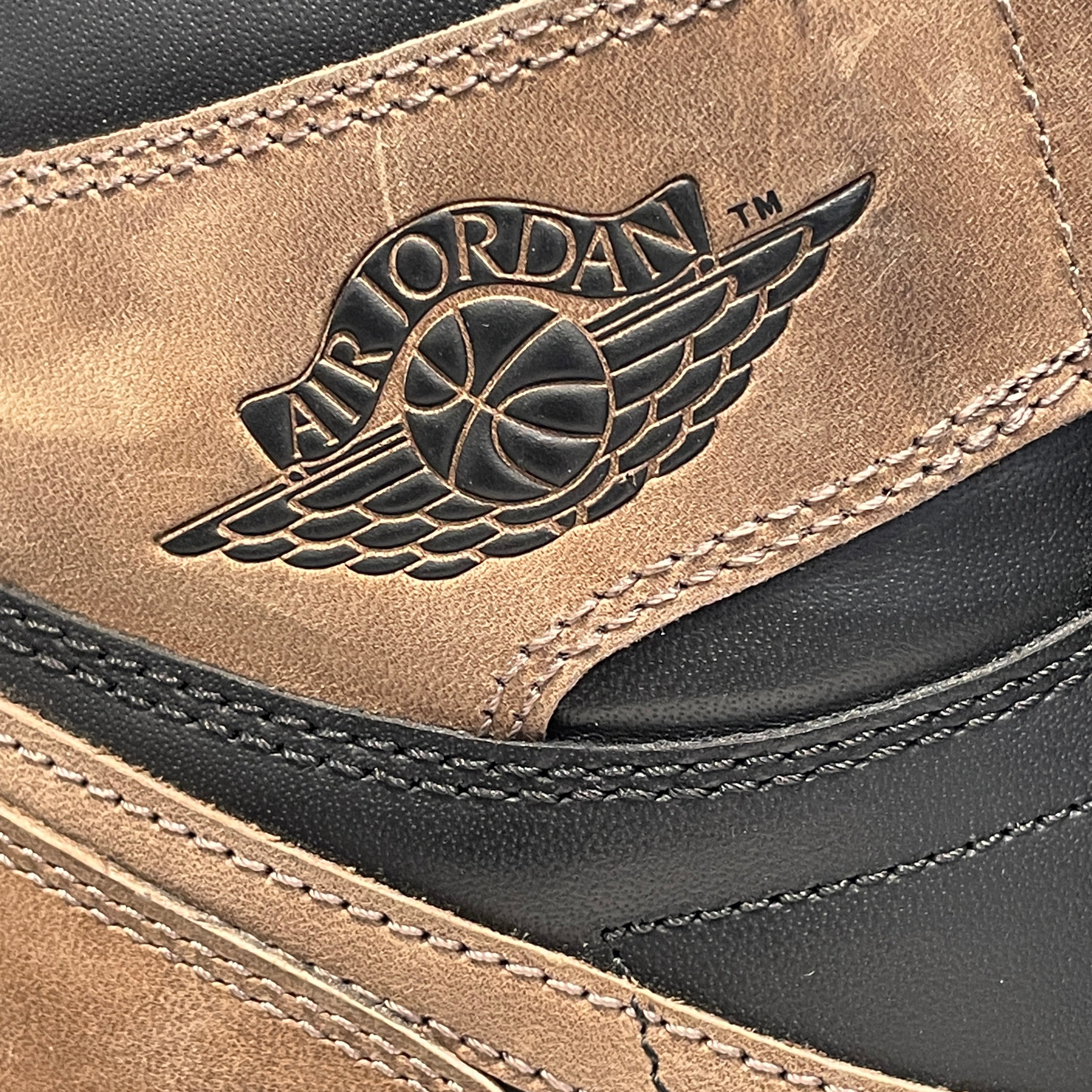 JORDAN BRAND/Hi-Sneakers/US 12/Leather/BRW/ view 3