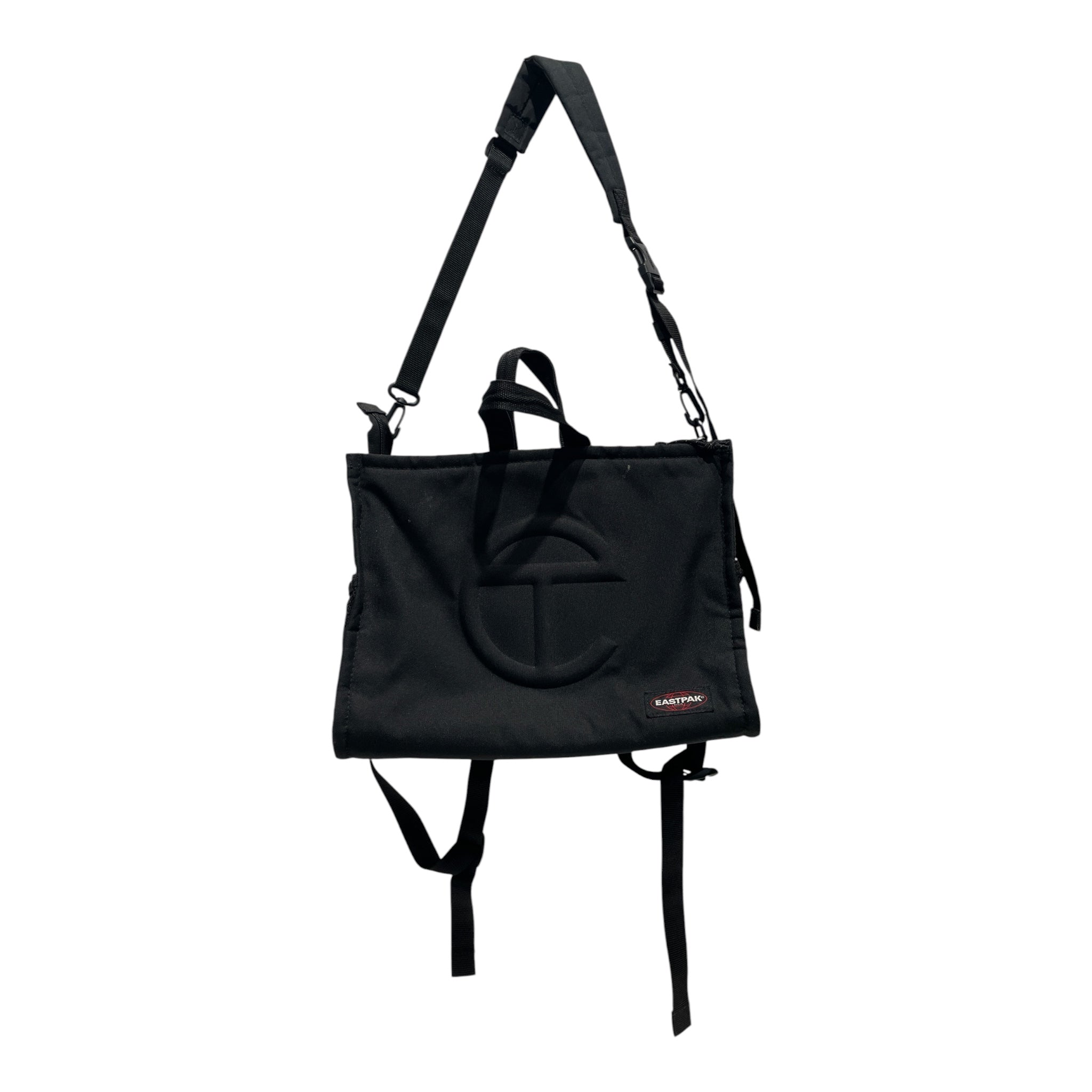 Telfar/EASTPAK/Bag/BLK/medium shopper As is Smokey view 1