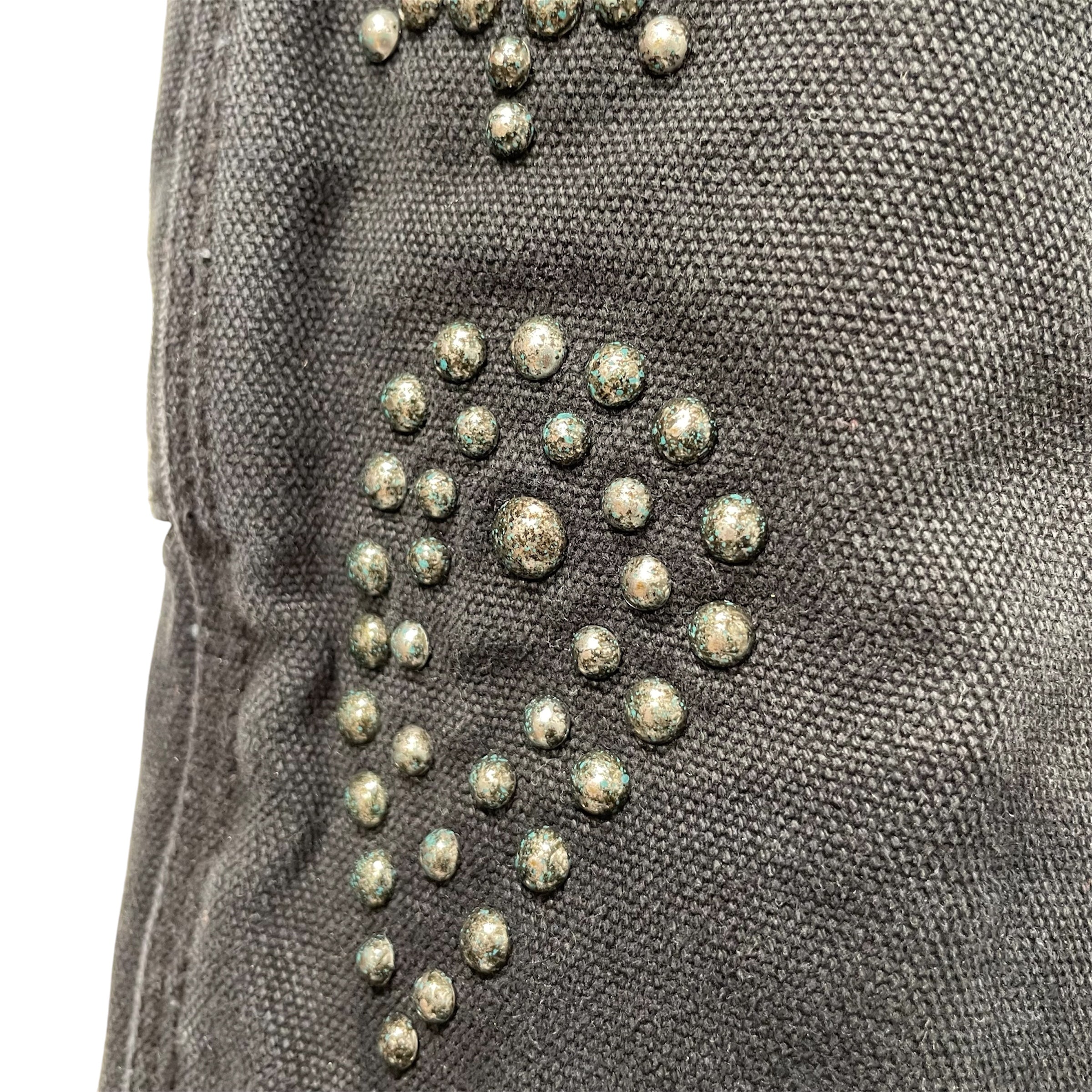 Supreme/Straight Pants/30/Denim/BLK/RHINESTONE view 4
