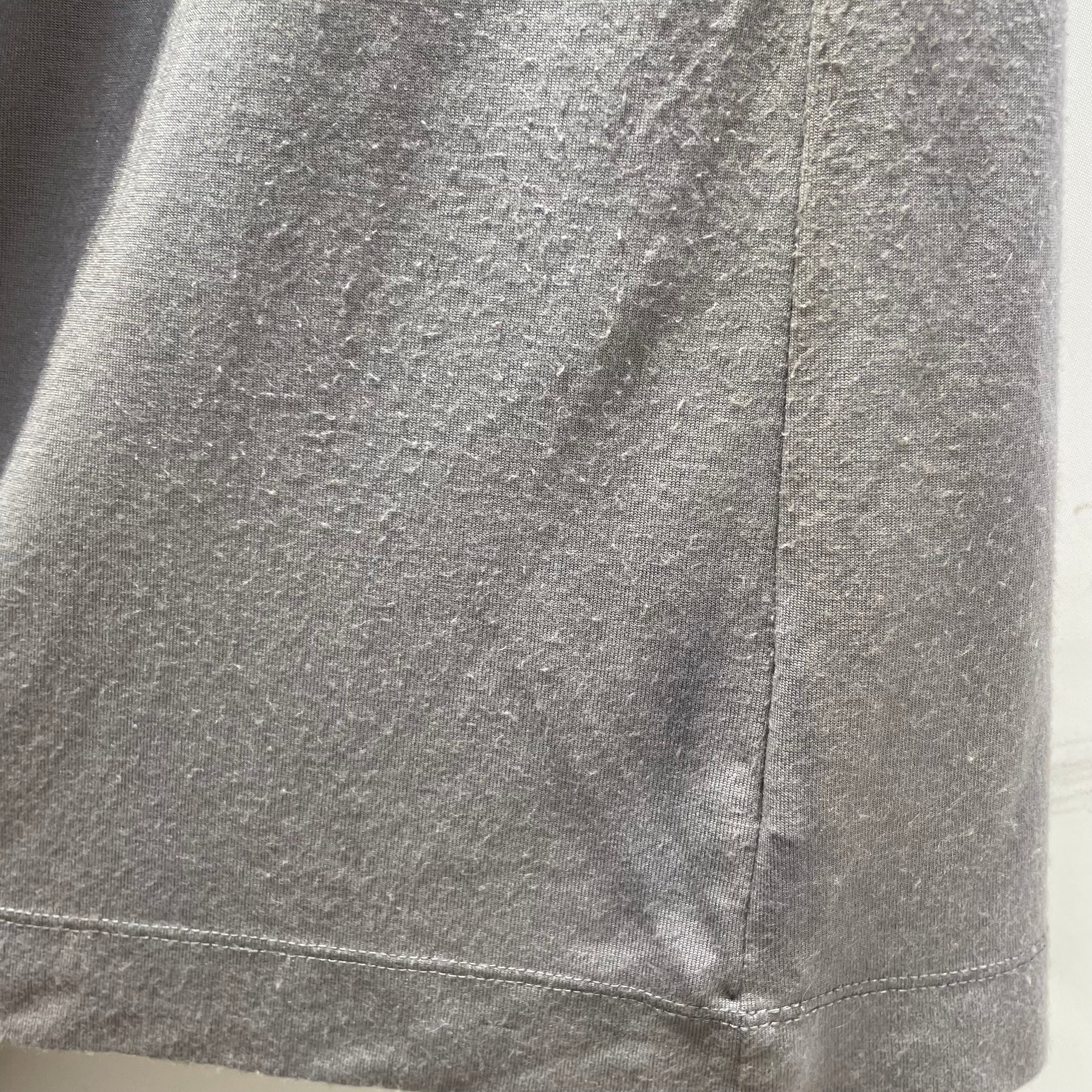 MM6/Tank Top/Cotton/GRY/DARK GRAY HEM/POCKET view 3