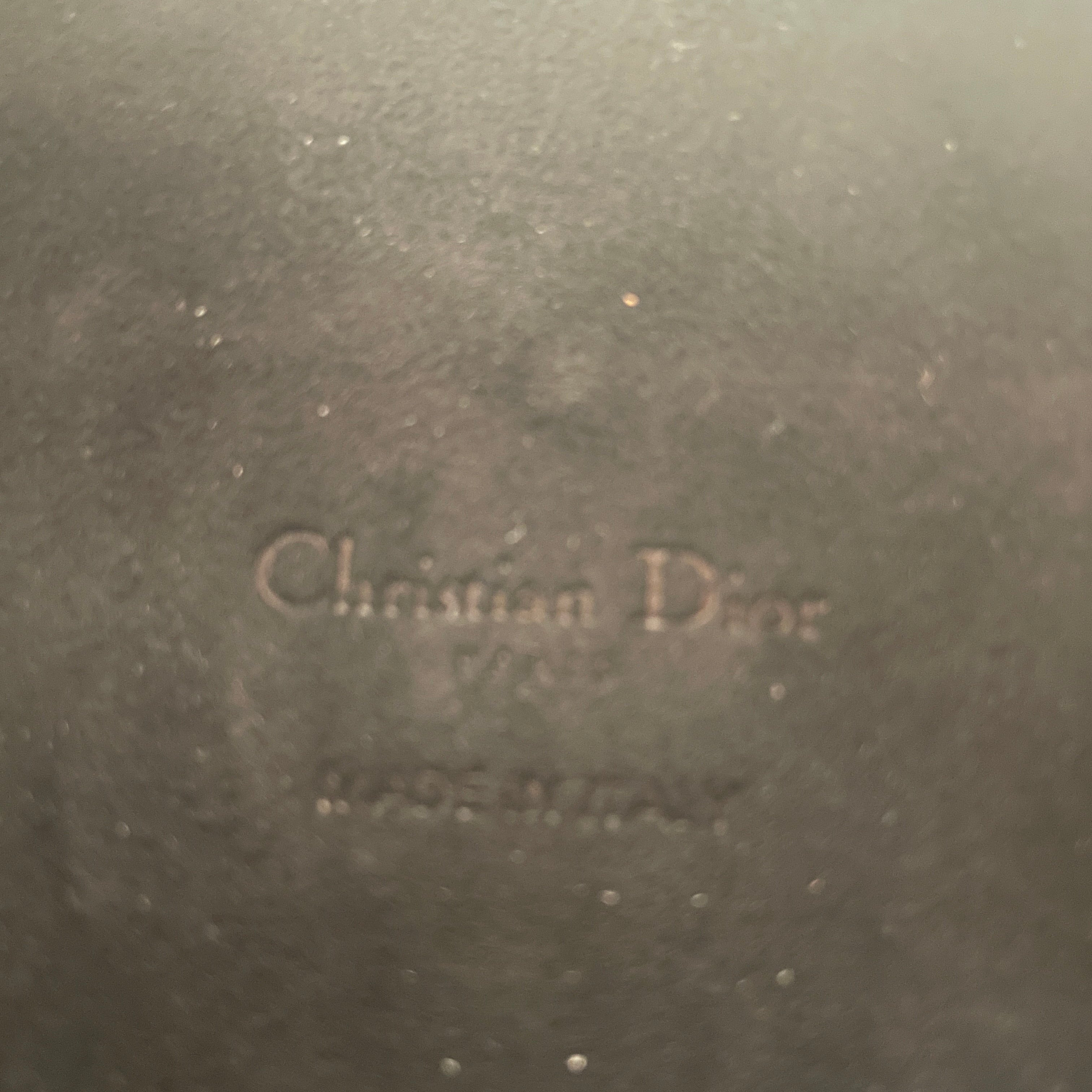 Christian Dior/Cross Body Bag/Leather/NVY/DIOR SHOULDER BAG view 7
