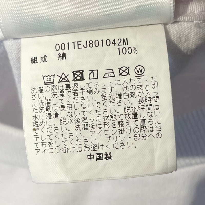 A BATHING APE/T-Shirt/XXXL/Cotton/WHT/Graphic/BAPE "BAPE" LOGO GRAPHIC