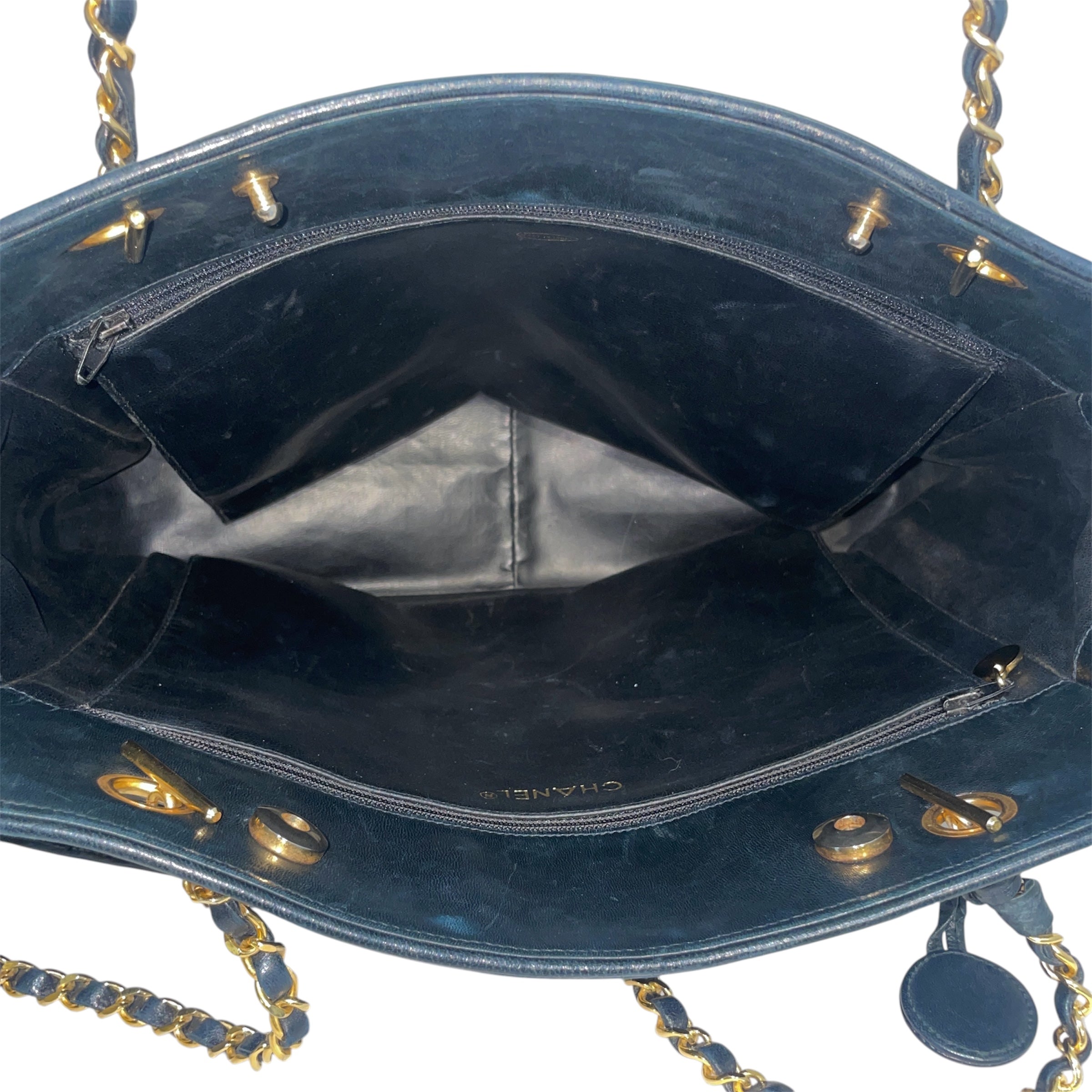 CHANNEL/Bag/Leather/BLK/Lambskin Tote view 4