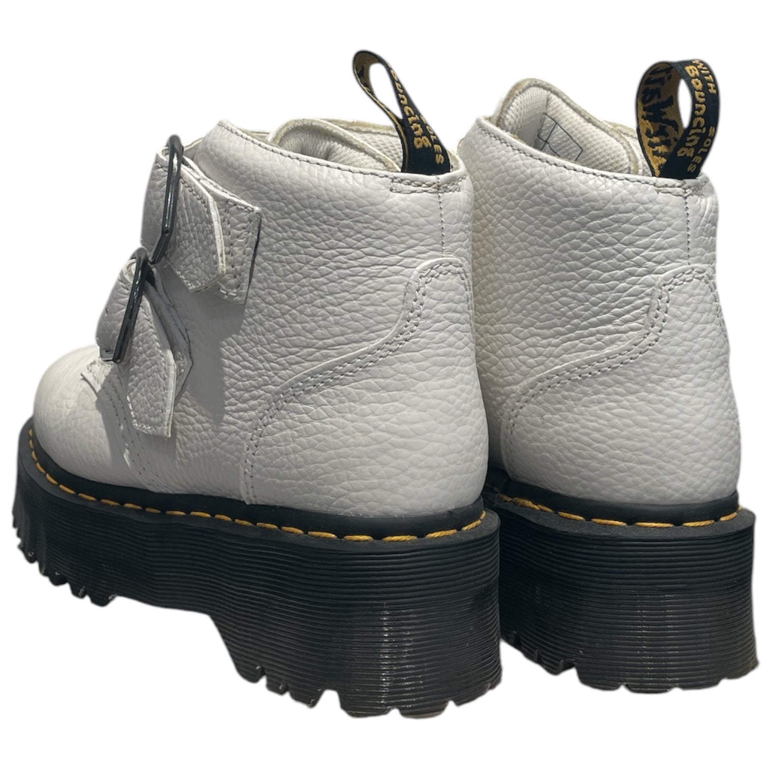 Dr.Martens/Boots/US 7/Leather/WHT/Devon Heart Platform Boots view 2