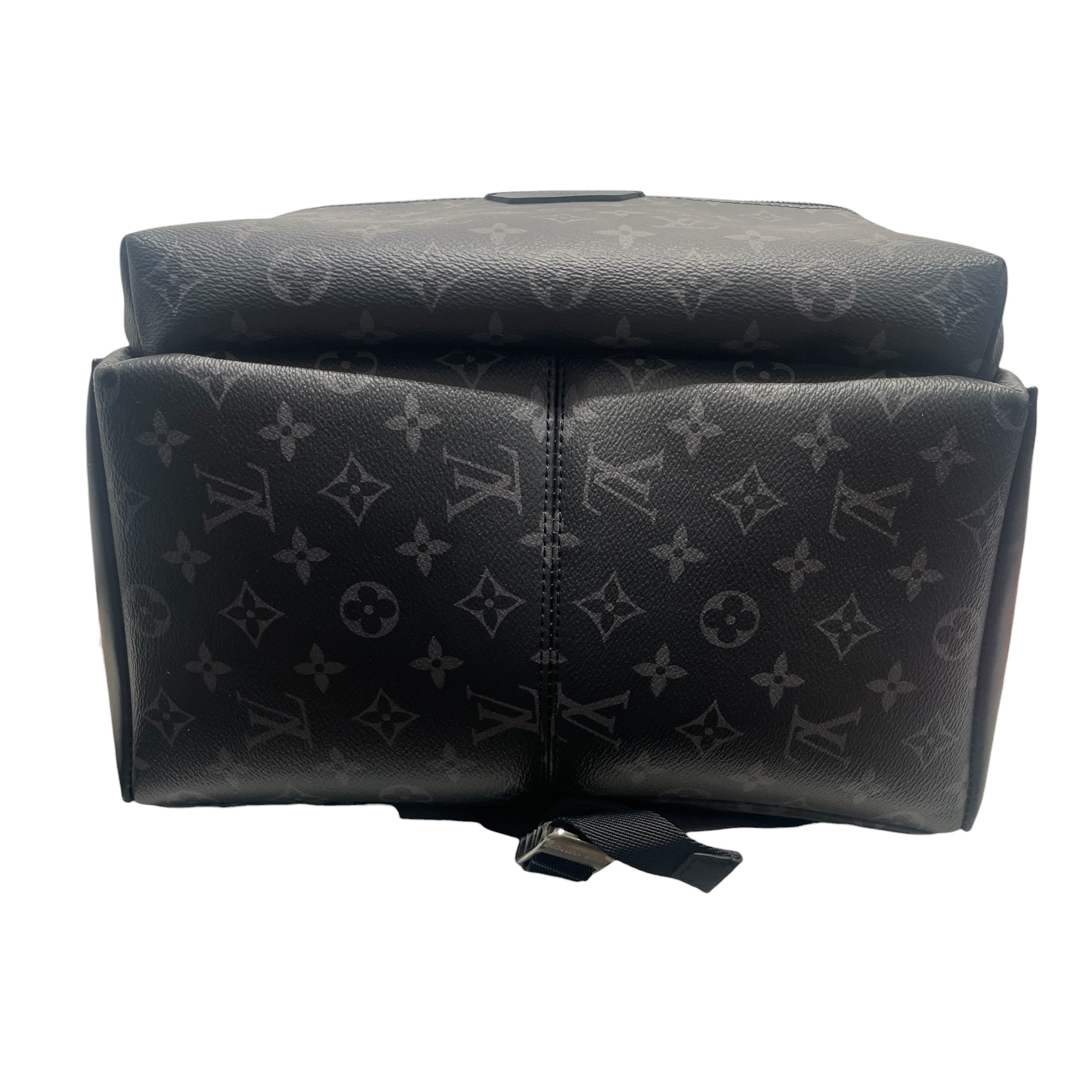 LOUIS VUITTON/Backpack/Monogram/Leather/BLK/BLACK MONOGRAM BACKPACK view 3