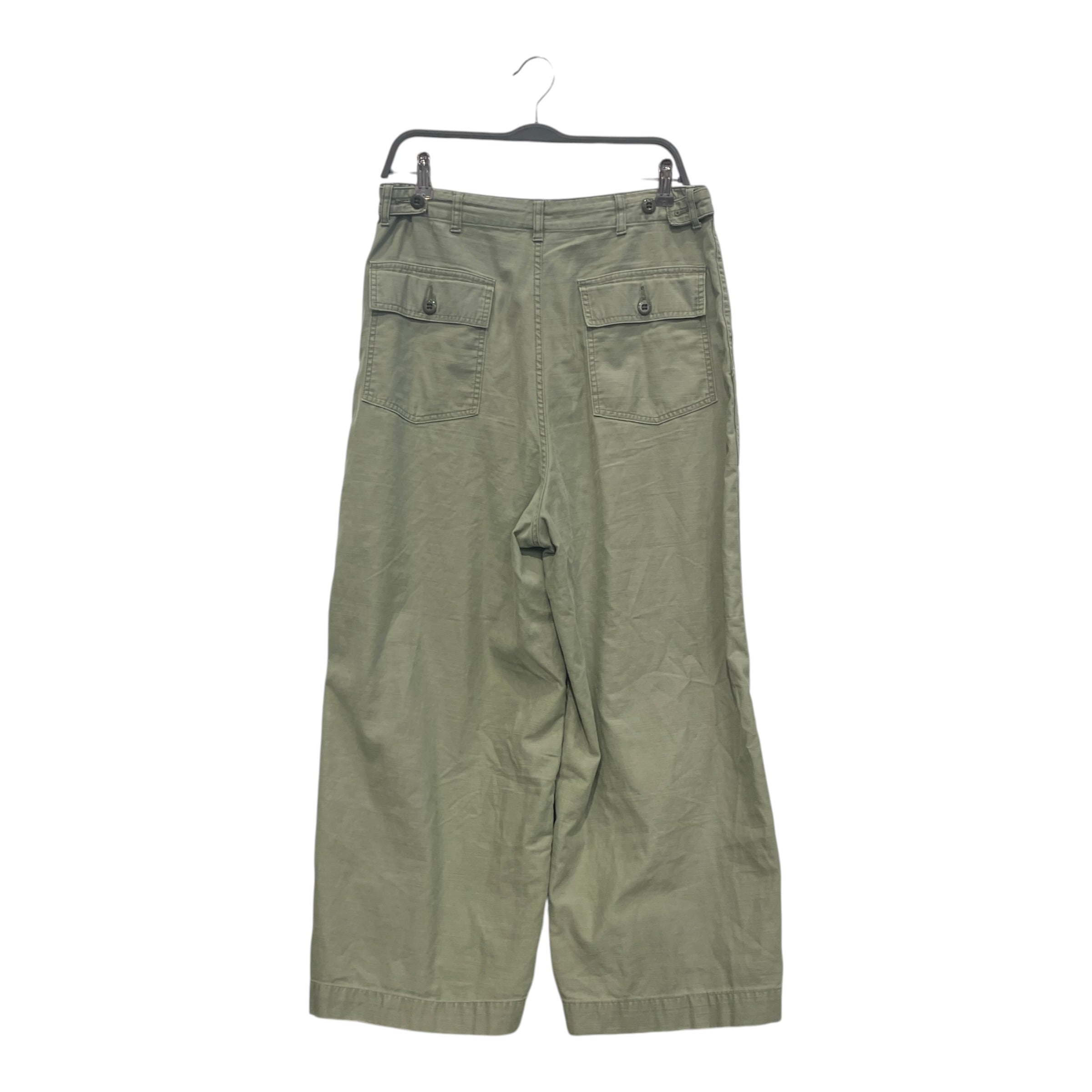 Needles/Cargo Pants/OS/Cotton/GRN/CINCH WAIST view 2