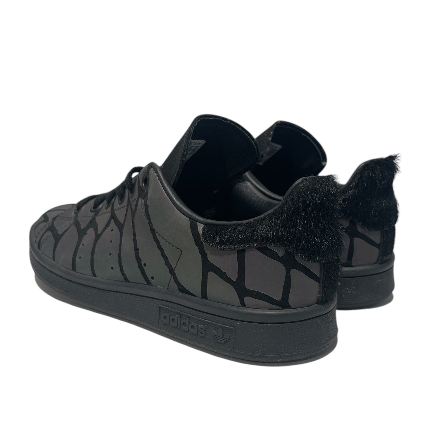 adidas/Low-Sneakers/US 7/Leather/BLK/STAN SMITH view 2